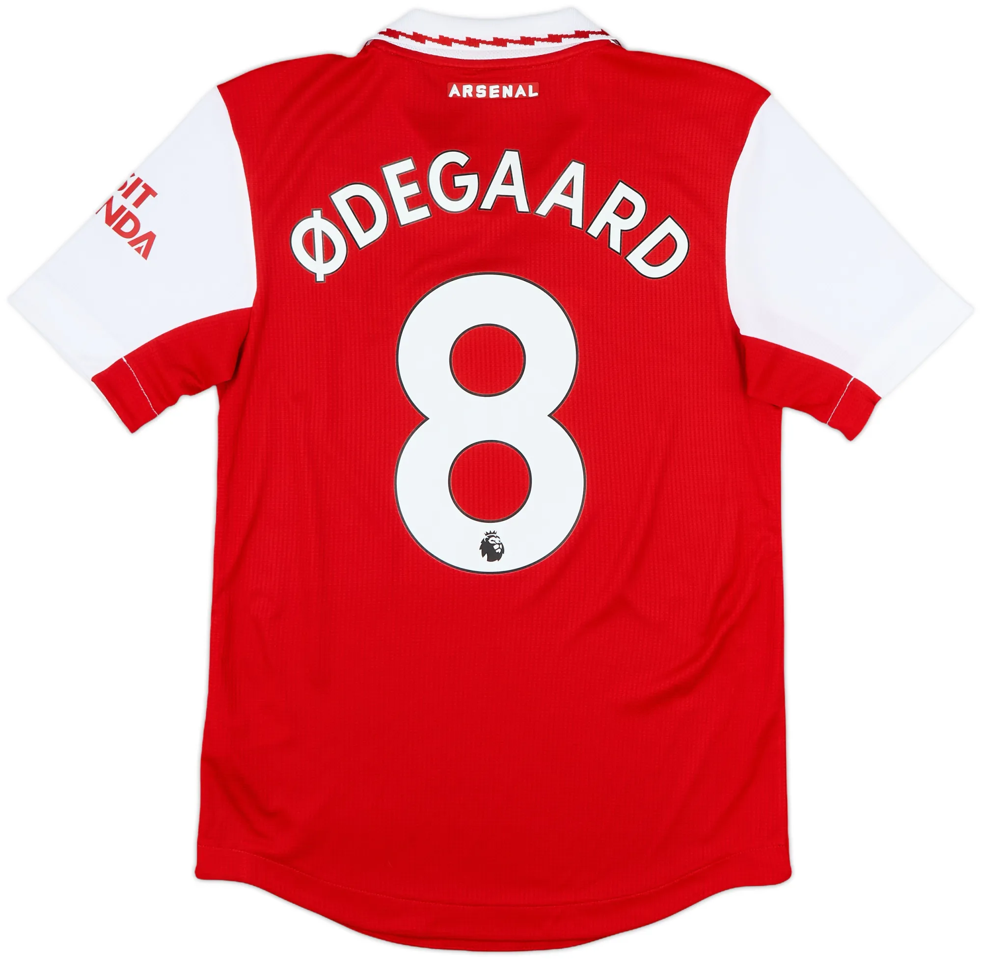 adidas Arsenal Mens SS Player Issue Home Shirt 2022/23