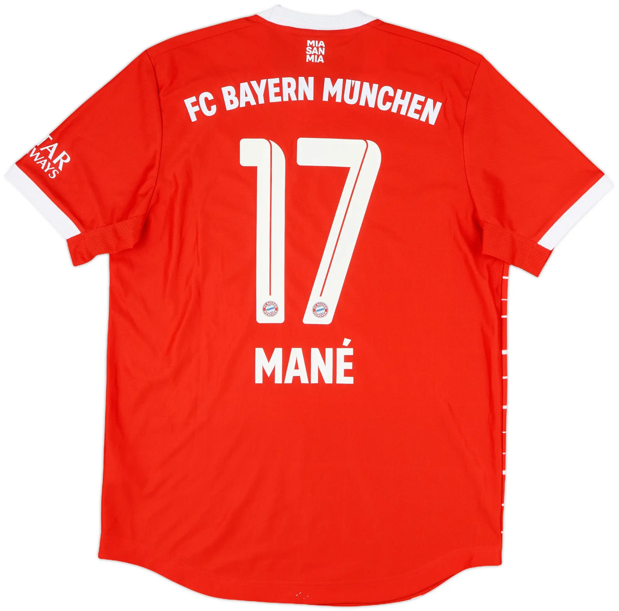 adidas Bayern Munich Mens SS Player Issue Home Shirt 2022/23