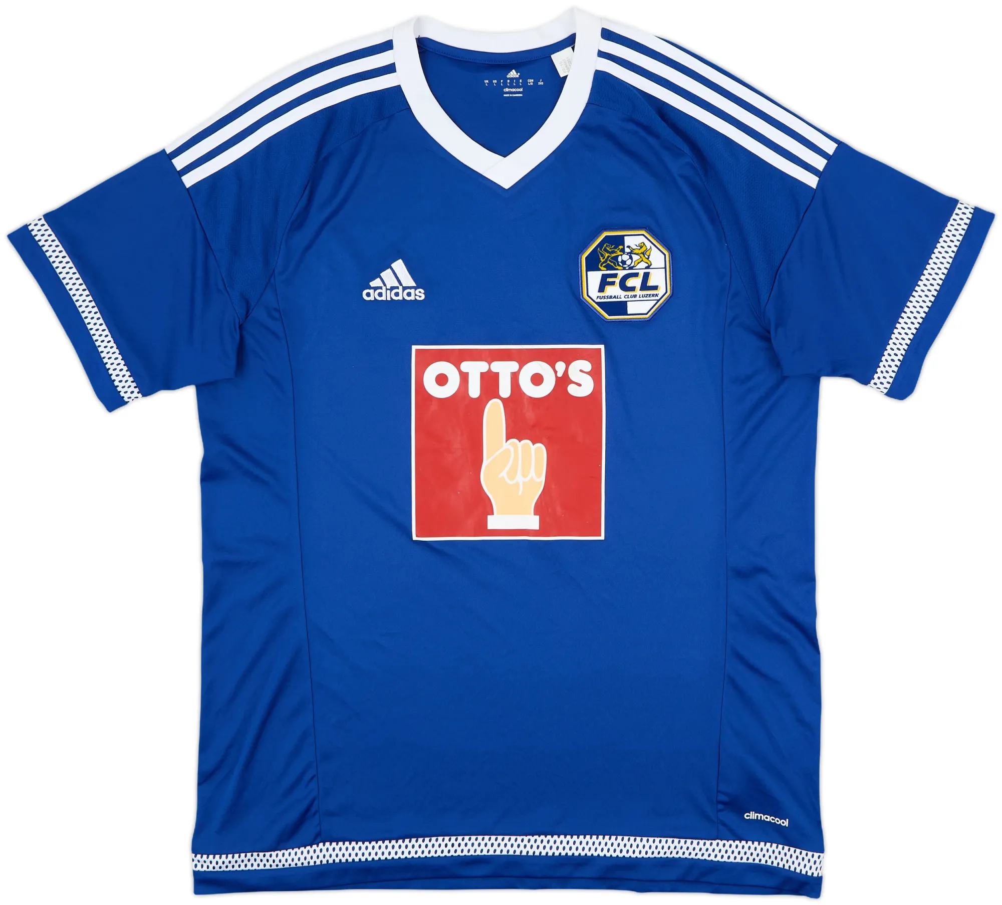 adidas Luzern Mens SS Home Shirt 2015/16