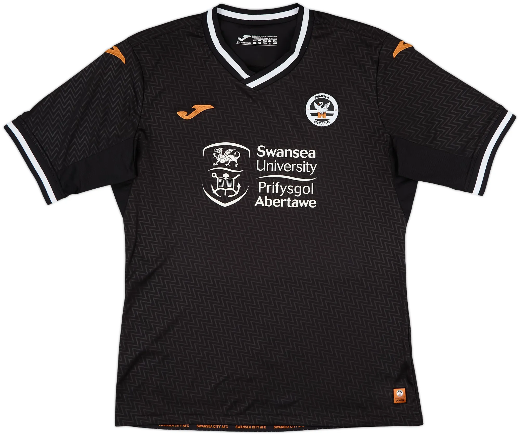 Joma Swansea City Mens SS Away Shirt 2021/22