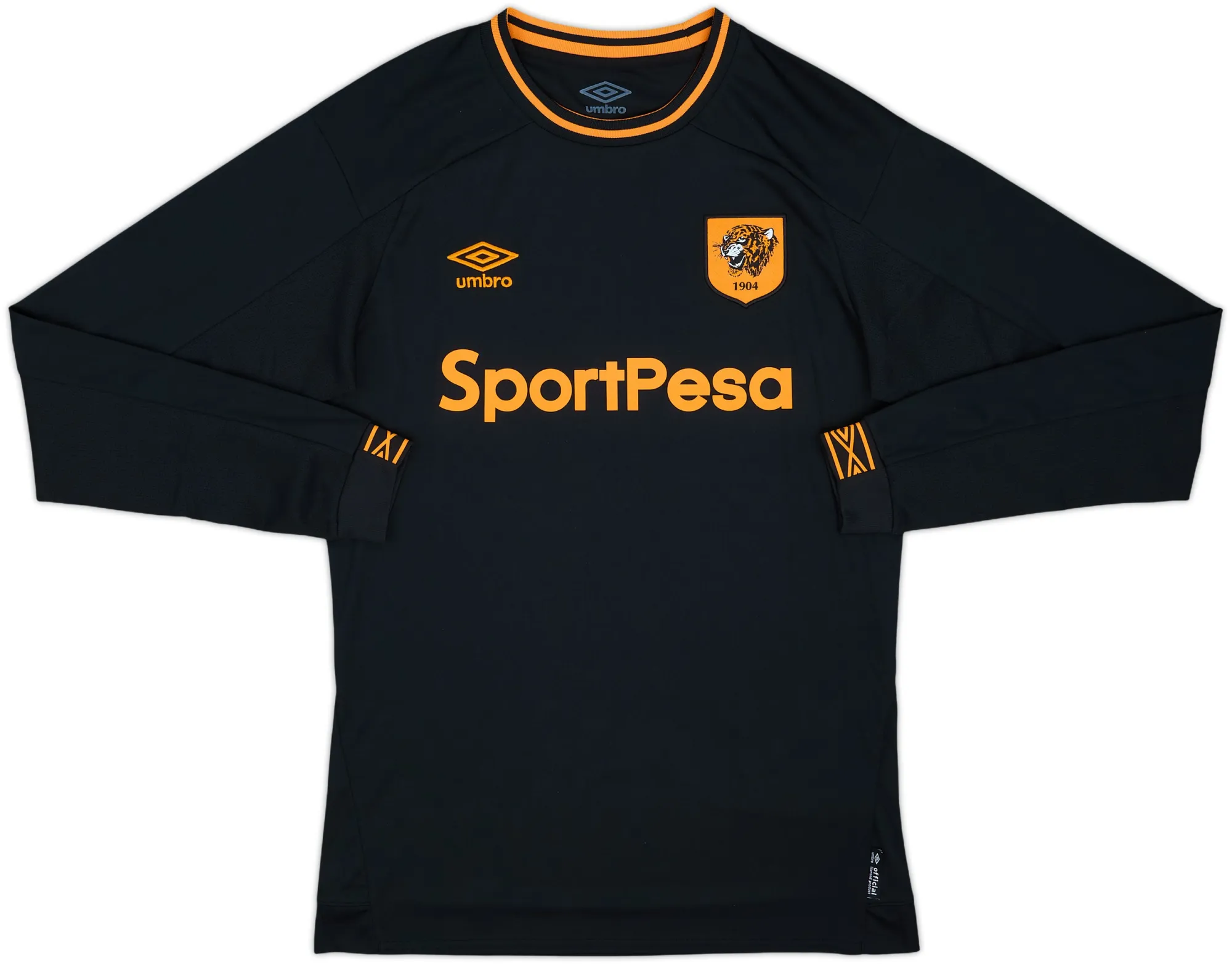 Umbro Hull City Mens LS Away Shirt 2018/19