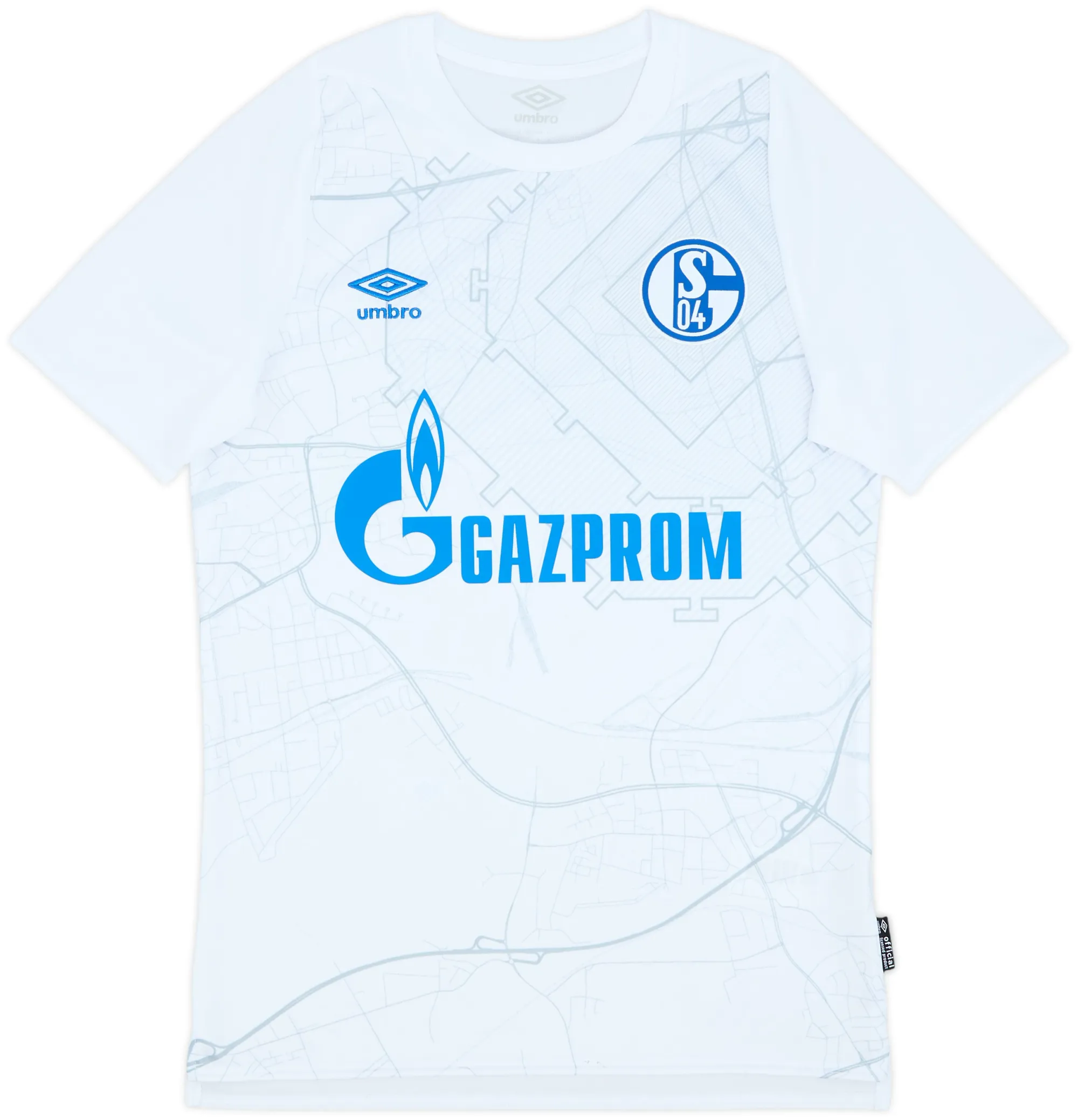 Umbro Schalke 04 Mens SS Away Shirt 2020/21