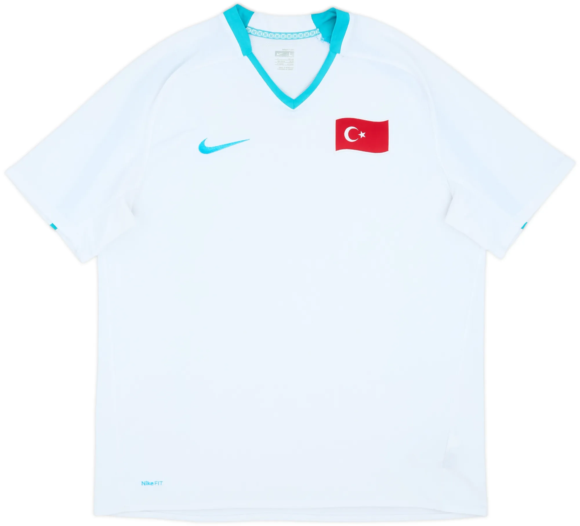 Nike Turkey Mens SS Away Shirt 2008