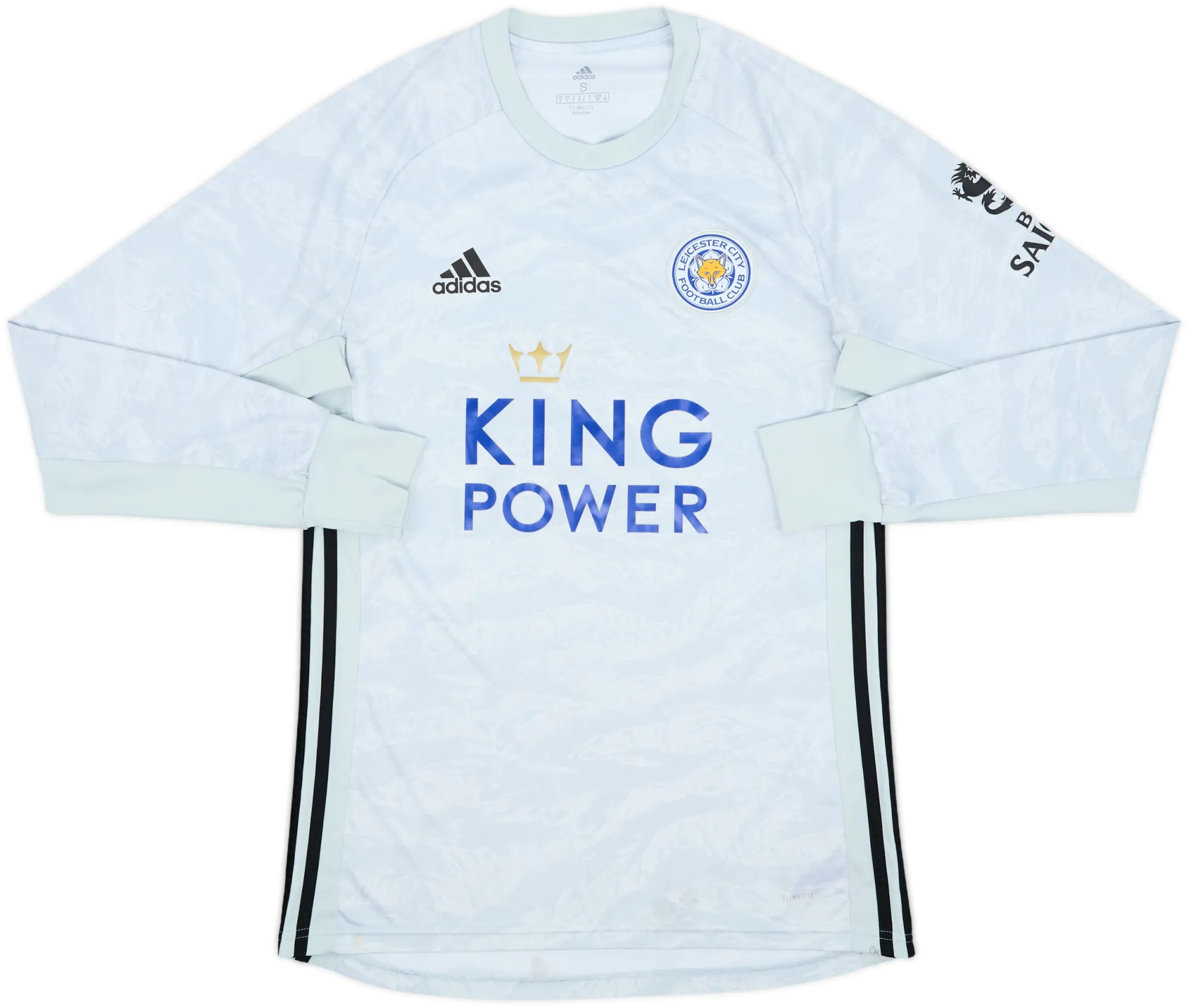 adidas Leicester City Mens LS Goalkeeper Home Shirt 2019/20