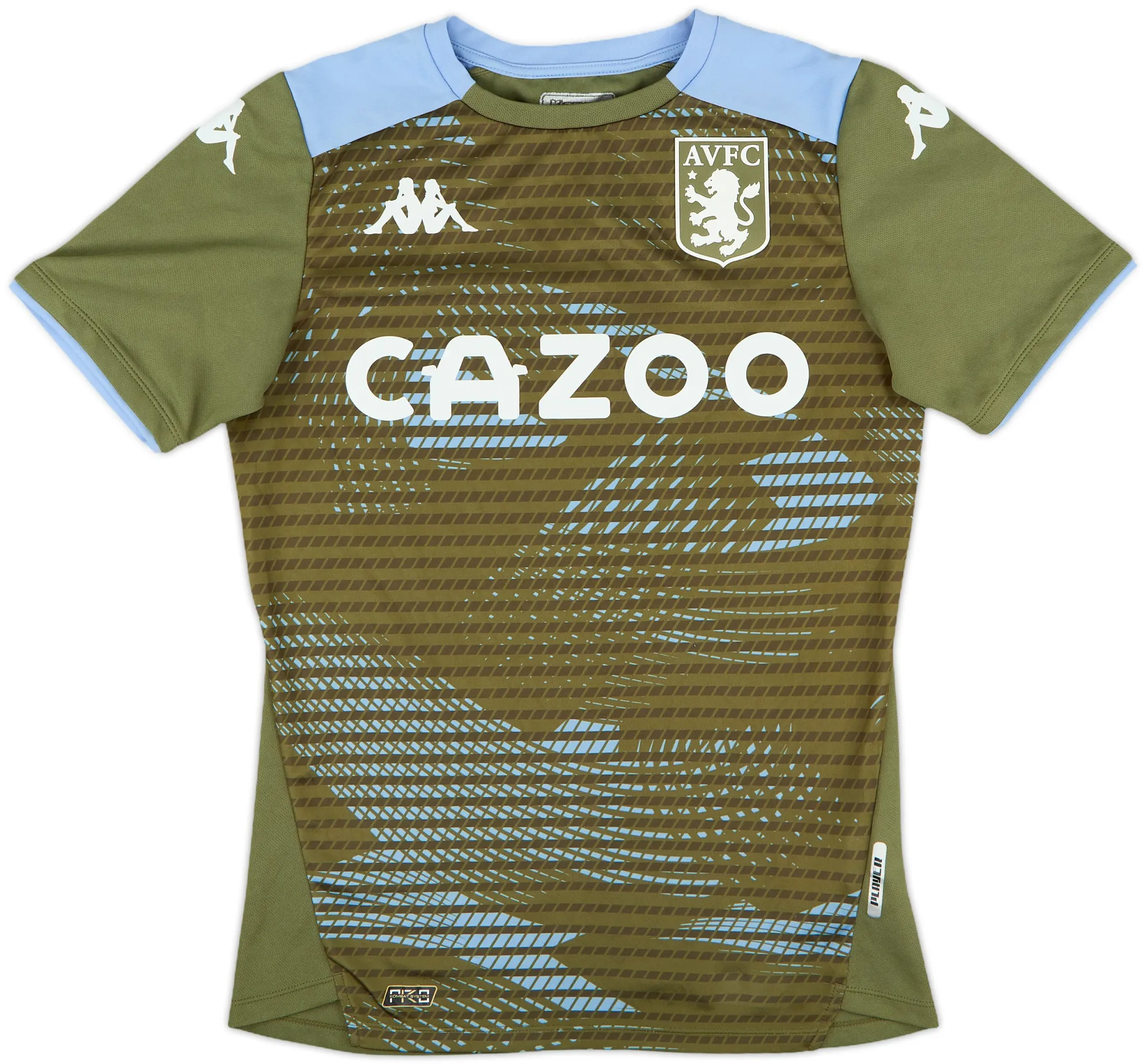 Kappa Aston Villa Mens SS Home Shirt 2021/22