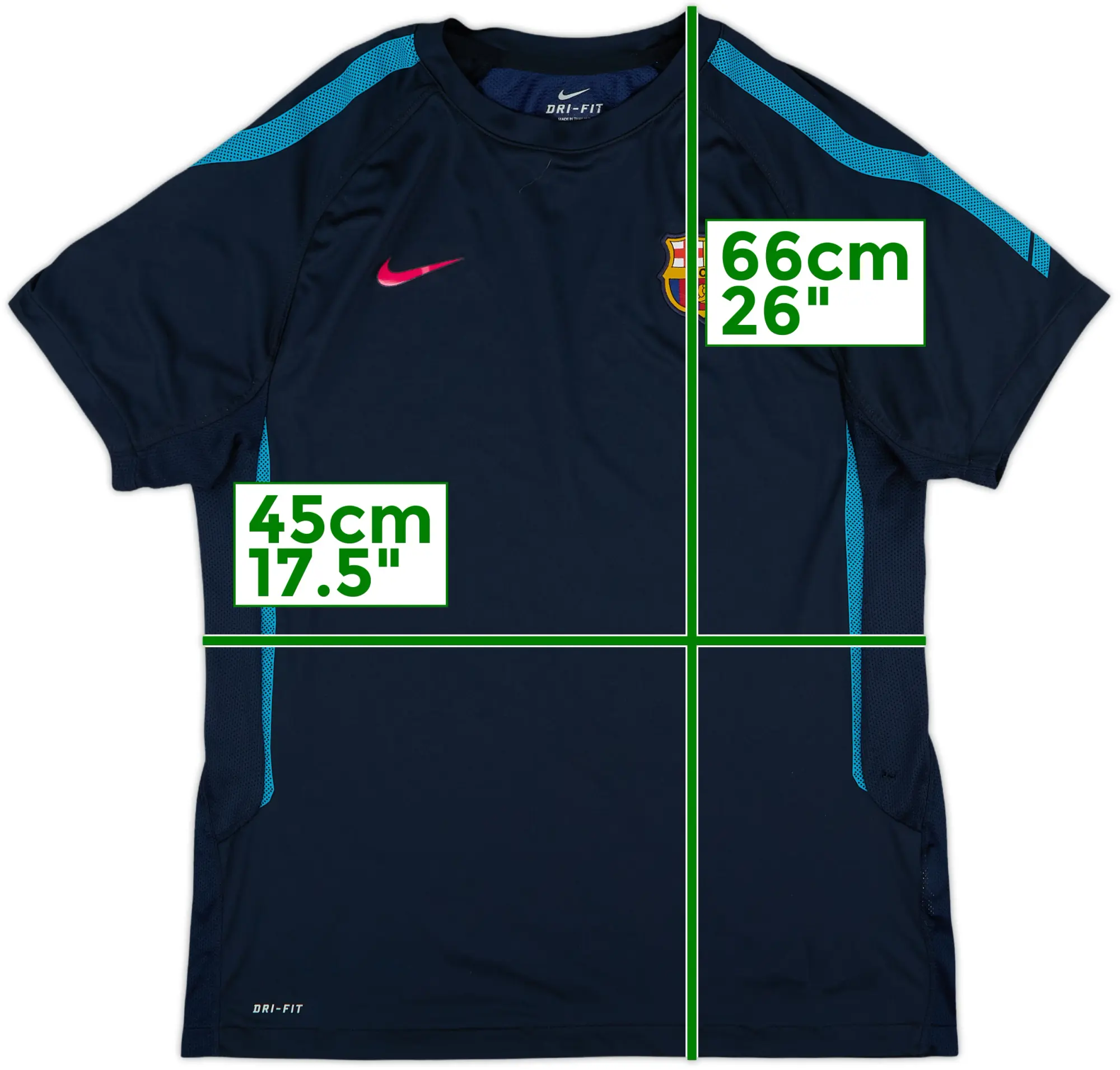 Nike Barcelona Boys SS Home Shirt 2010/11