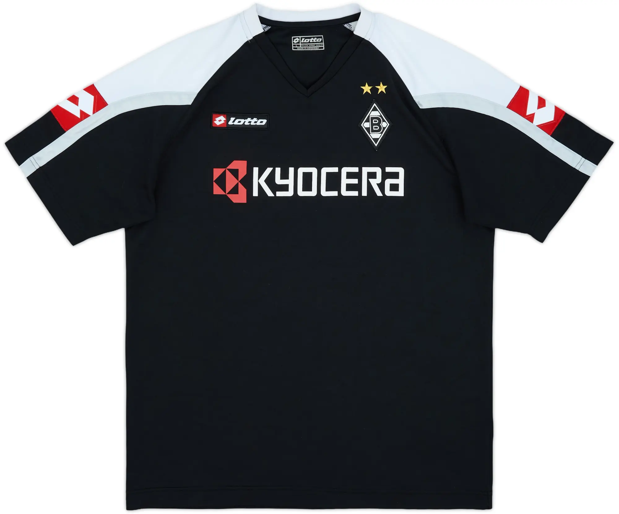 Lotto Borussia Monchengladbach Mens SS Home Shirt 2005/06