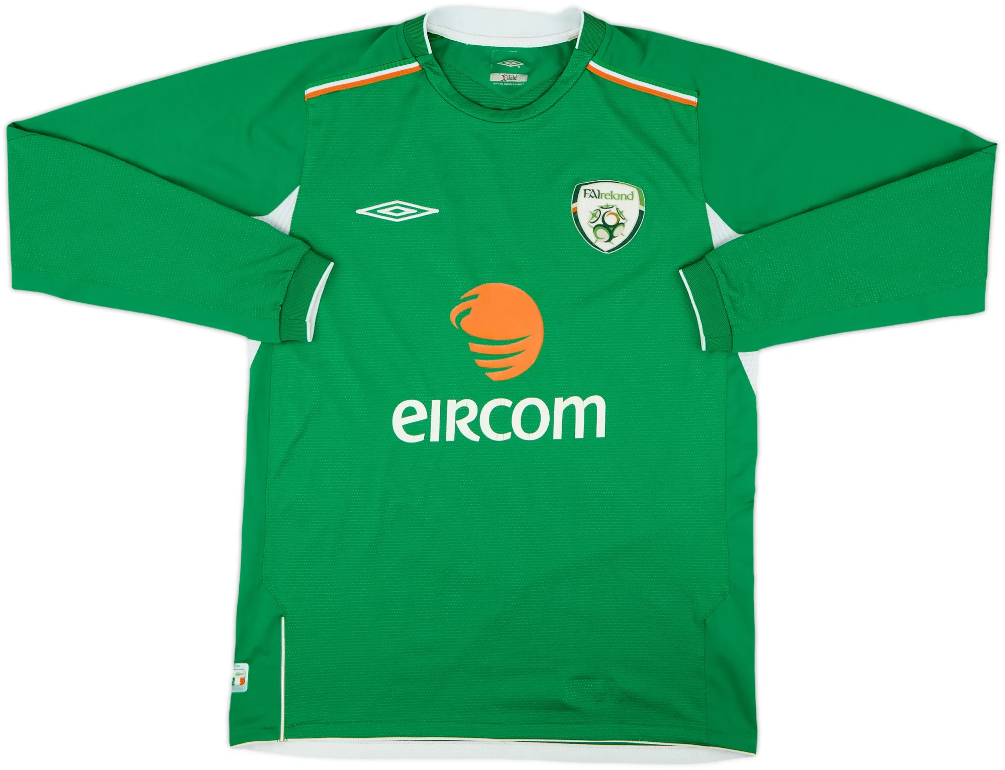 Umbro Republic of Ireland Mens LS Home Shirt 2004