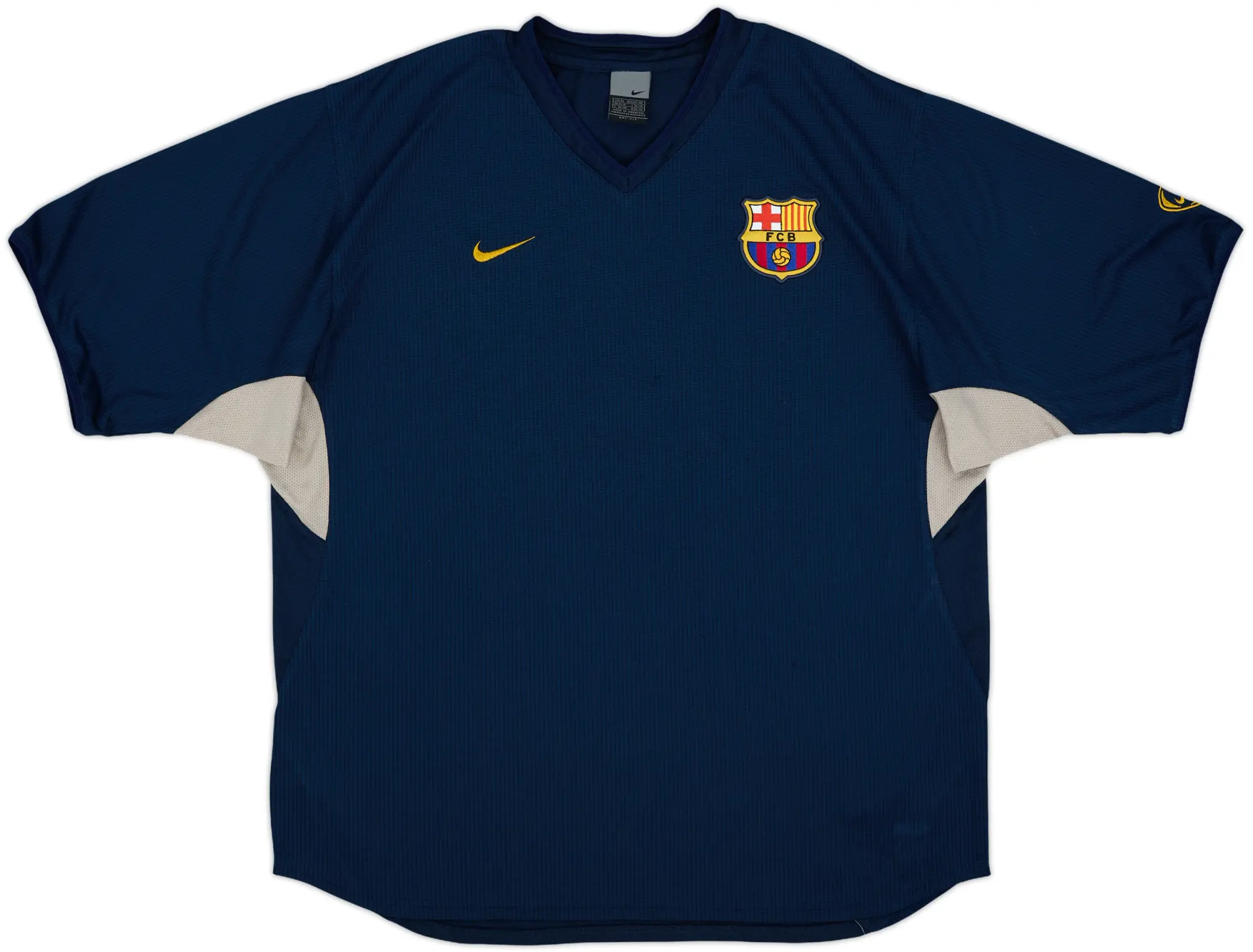 Nike Barcelona Mens SS Home Shirt 2003/04