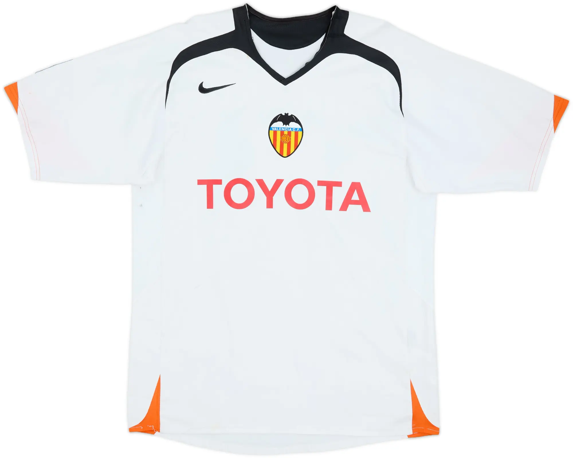 Nike Valencia Mens SS Home Shirt 2005/06