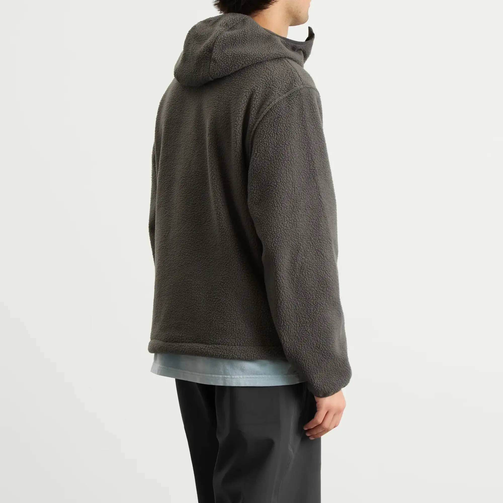 Hiking Patrol Men's Waypoint Fleece Pullover Charcoal Black