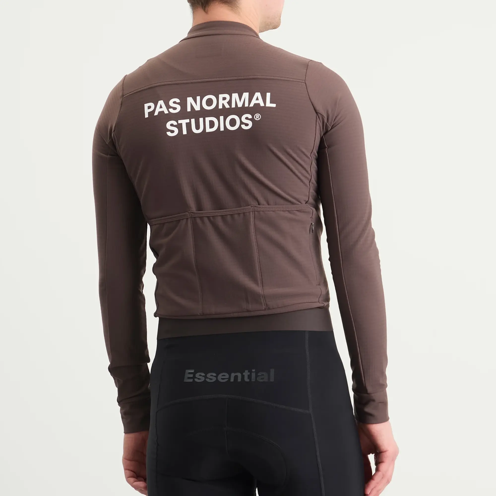 Pas Normal Studios Men's Essential Long Sleeve Jersey Light Brown