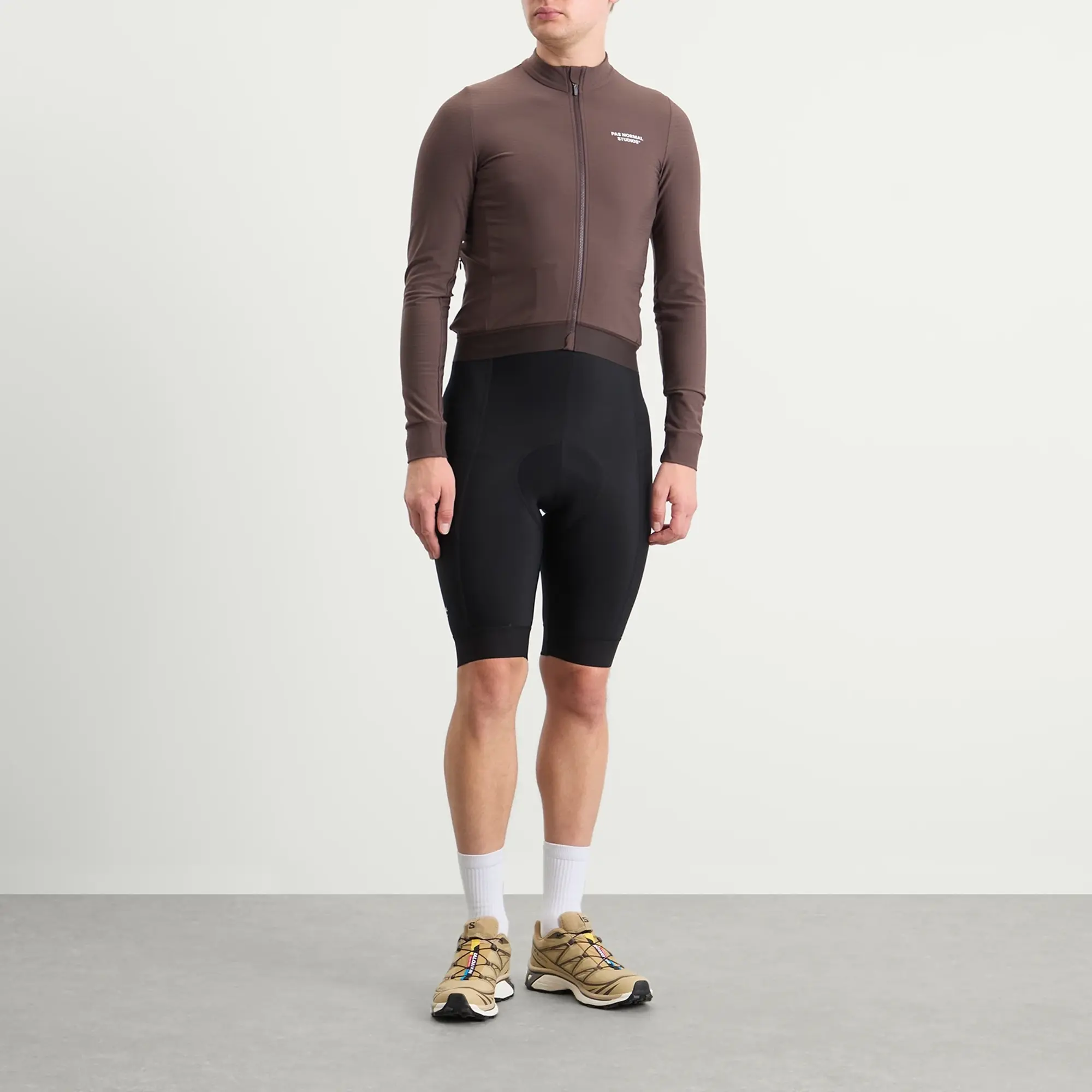 Pas Normal Studios Men's Essential Long Sleeve Jersey Light Brown