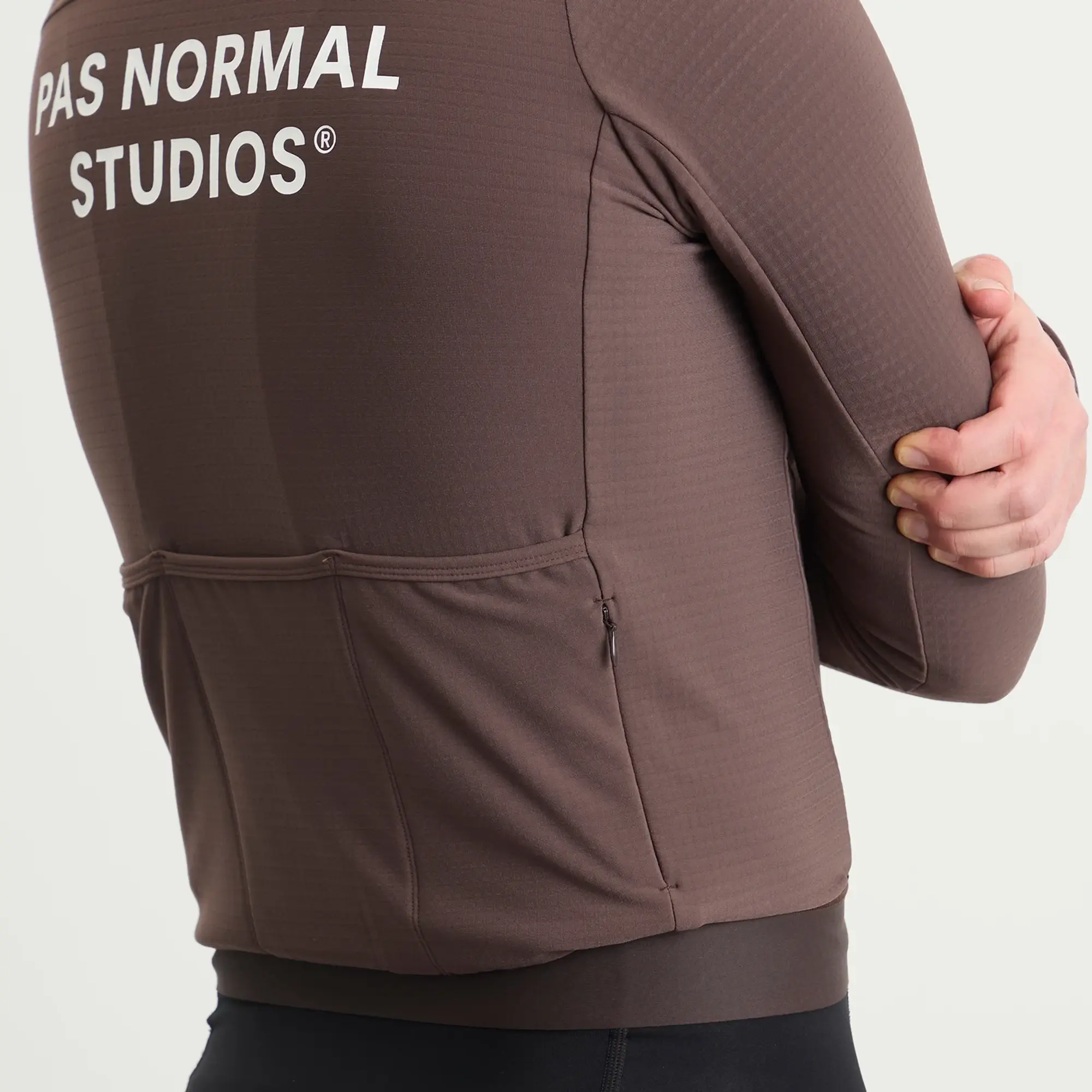 Pas Normal Studios Men's Essential Long Sleeve Jersey Light Brown
