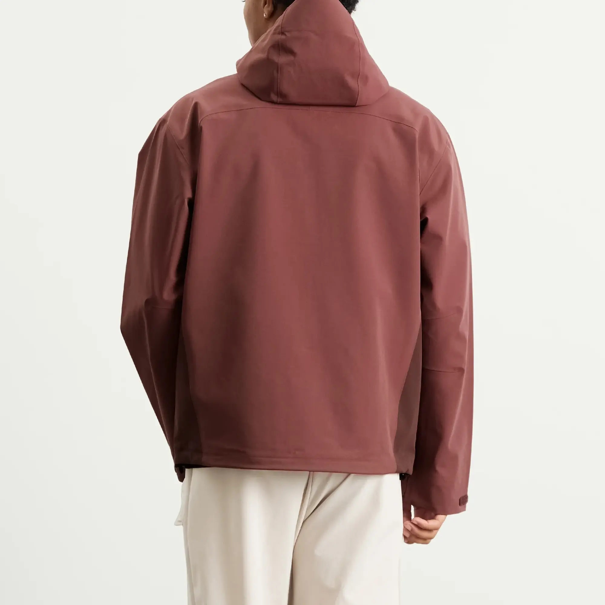 Hiking Patrol Men's Arc 3L Shell Jacket Maroon