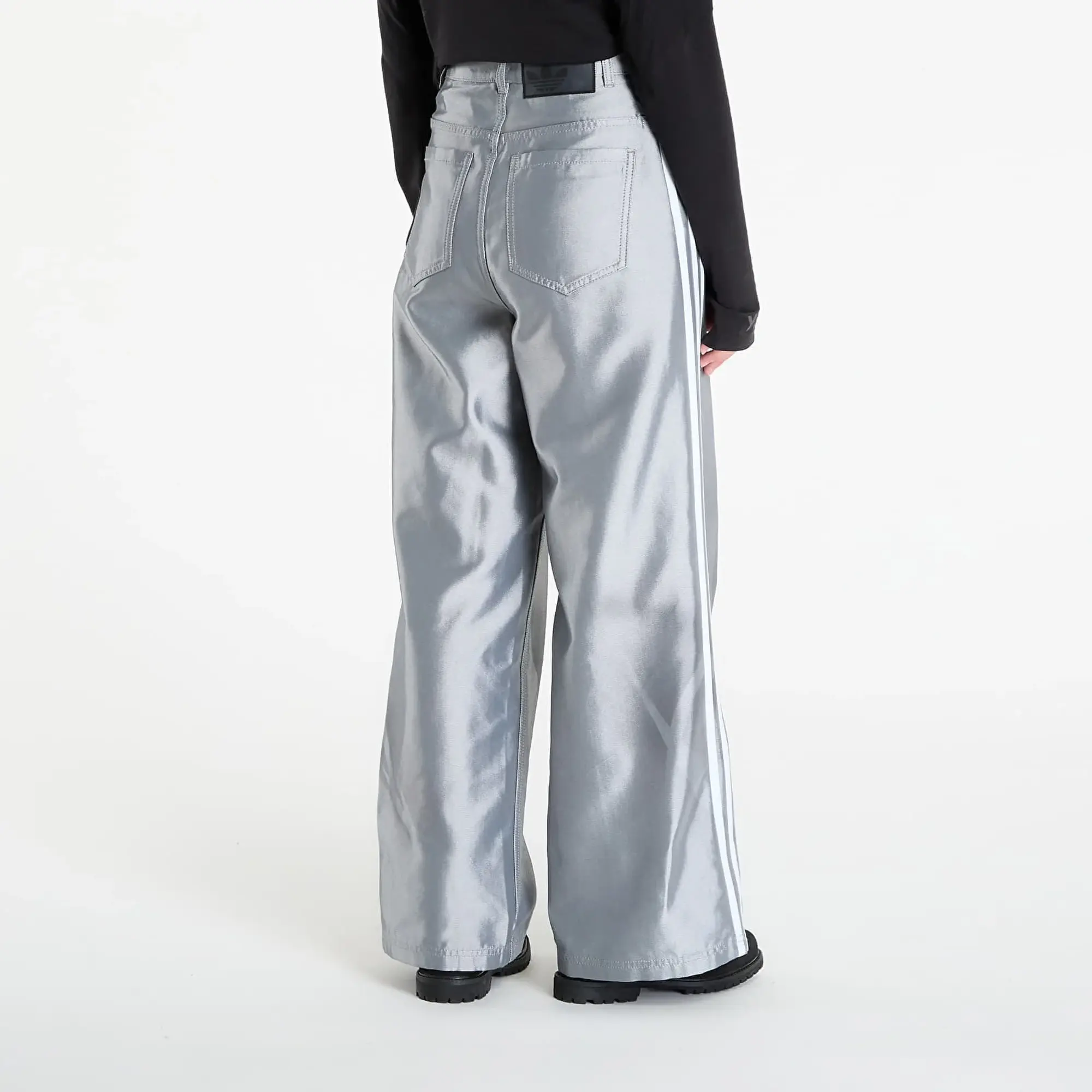 Pants Adidas Adilenium Season 4 Teamgeist Baggy Shine Denim Joggers Light Blue 29