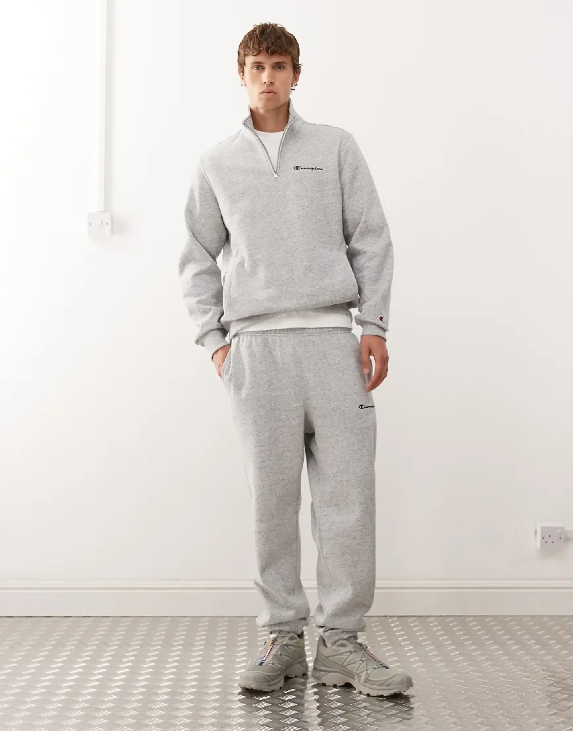 Champion Cuffed Joggers In Grey