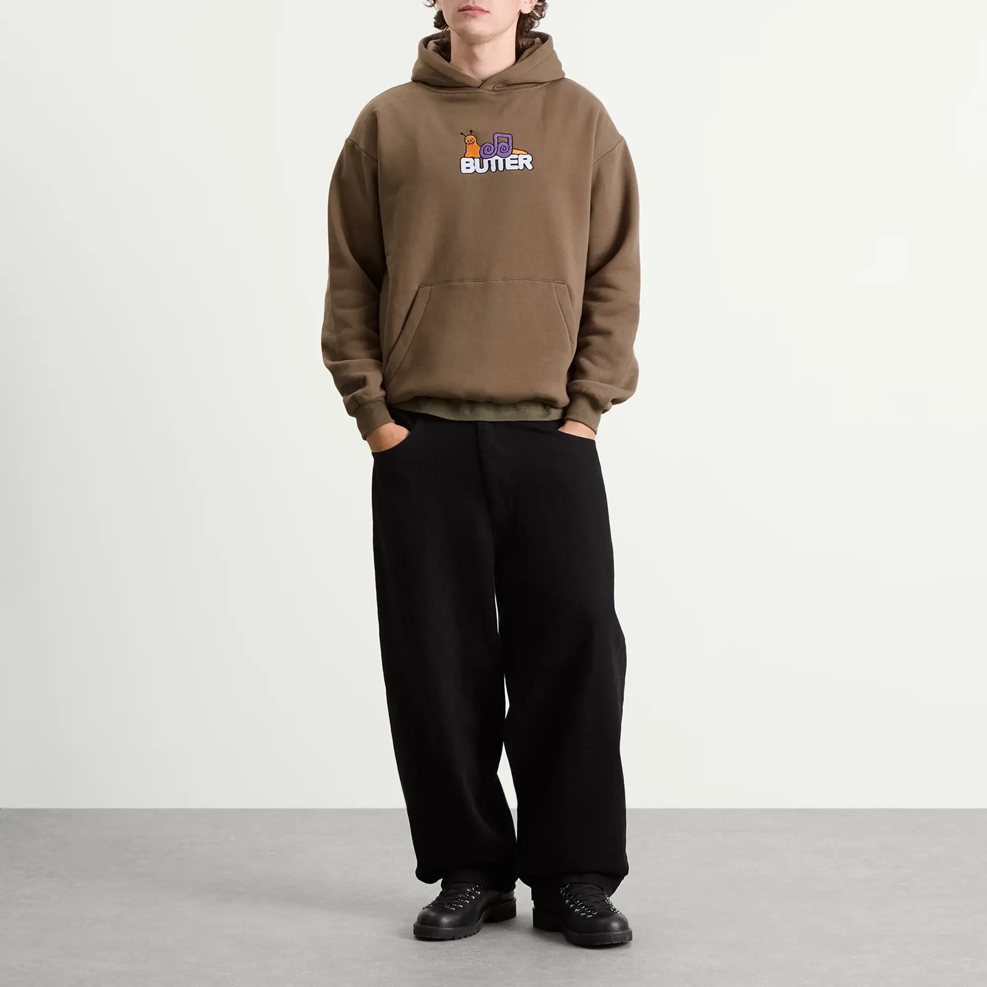 Butter Goods Men's Snail Hoodie Umber