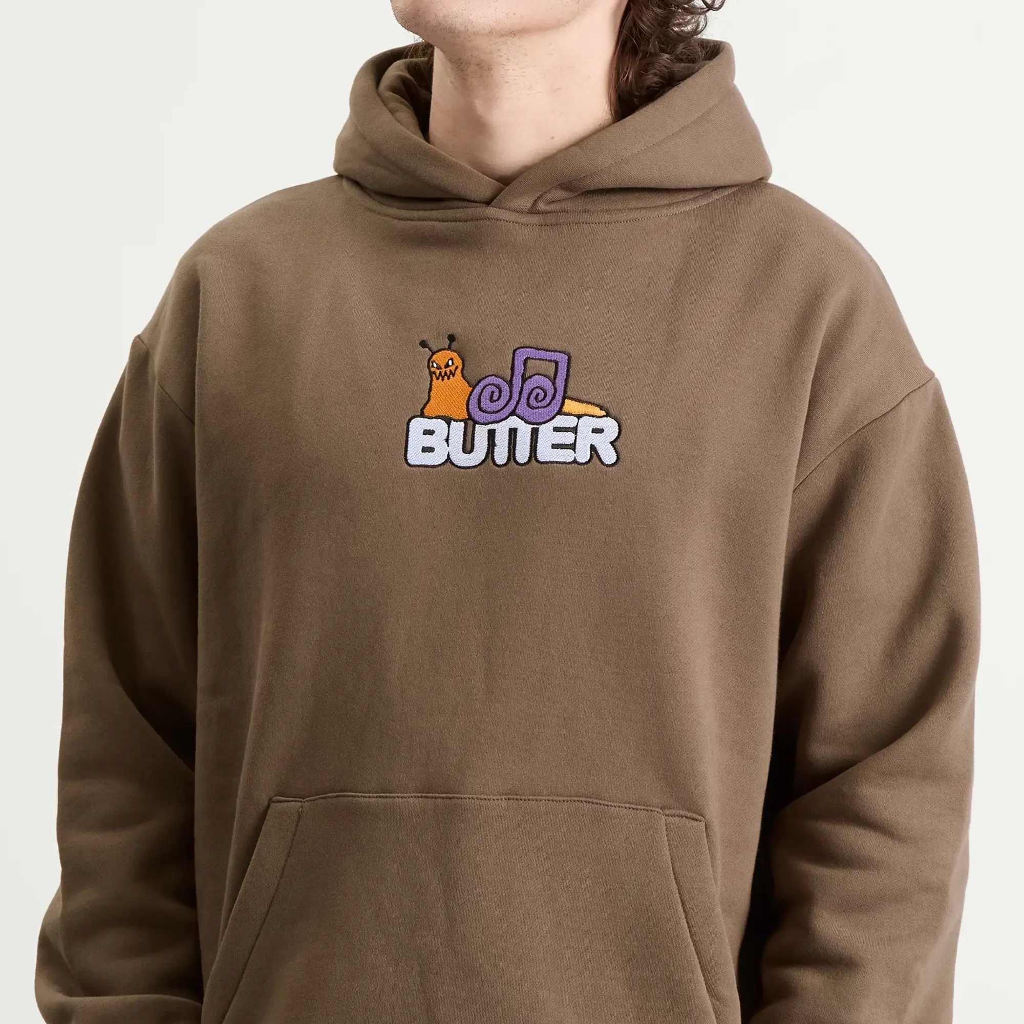 Butter Goods Men's Snail Hoodie Umber