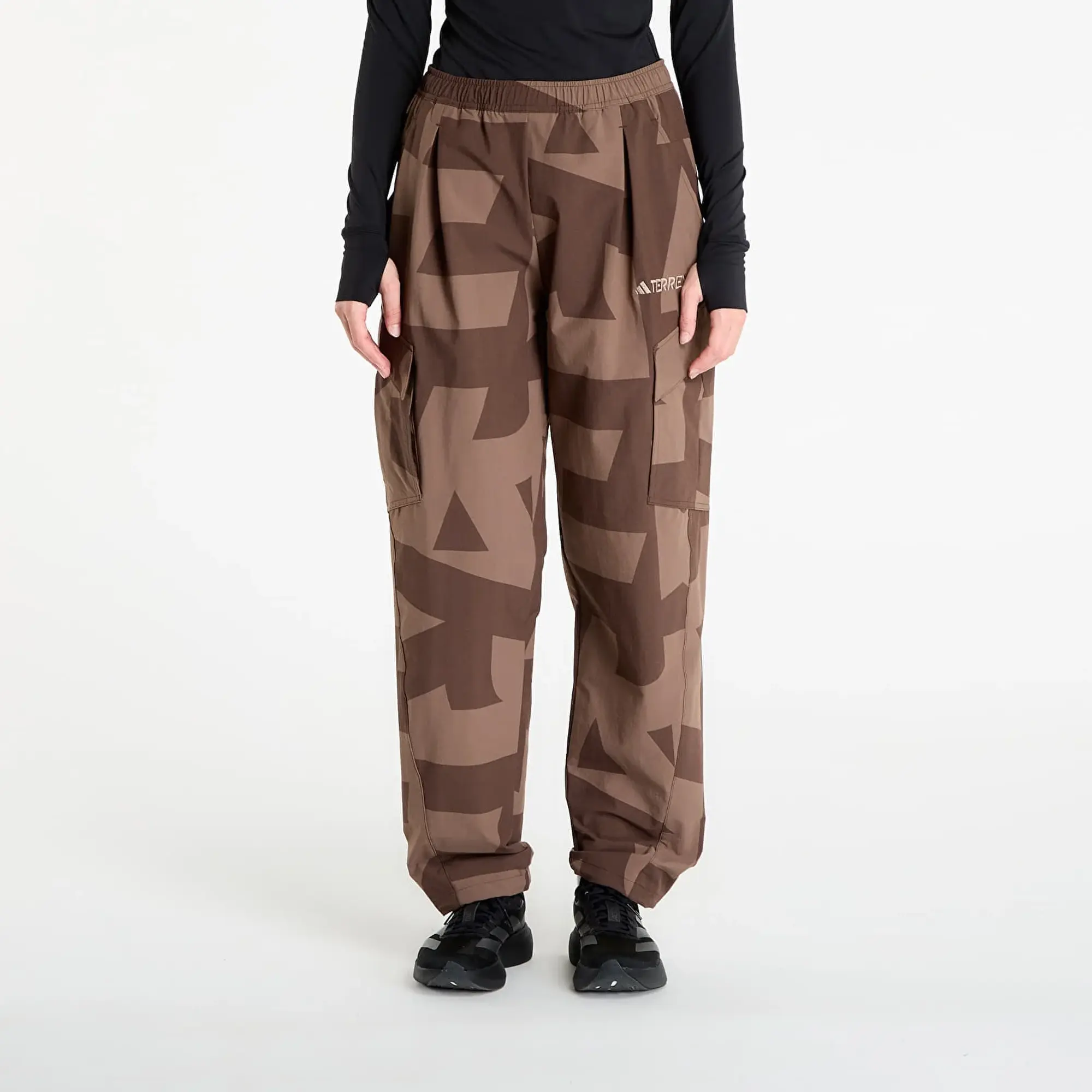Pants Adidas Terrex Xploric Cargo Joggers Printed Brown L