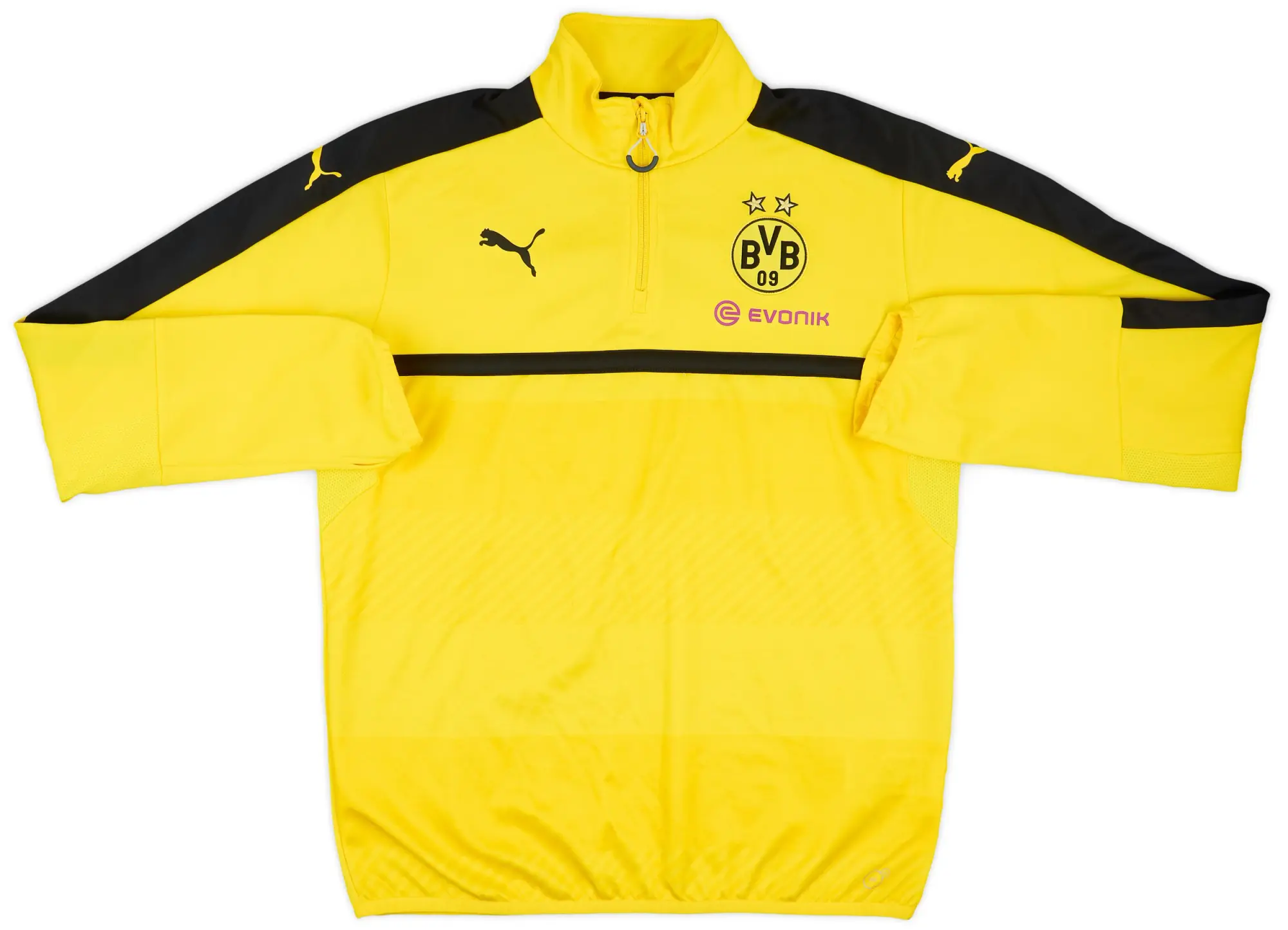 2016-17 Borussia Dortmund Puma 1/4 Zip Training Top - 8/10 - (L)