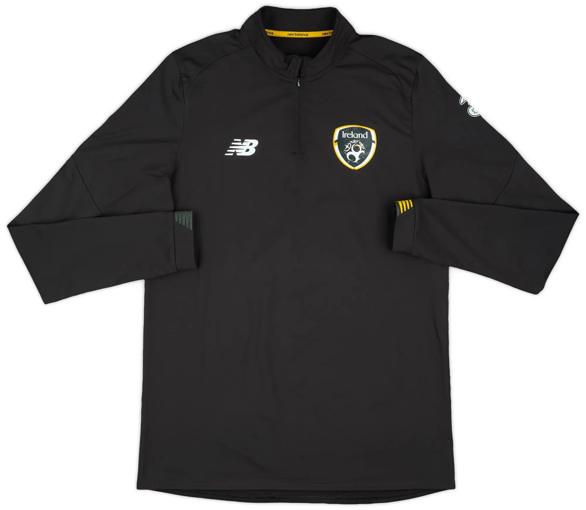 2019-20 Ireland New Balance 1/4 Zip Drill Top - 8/10 - (L)