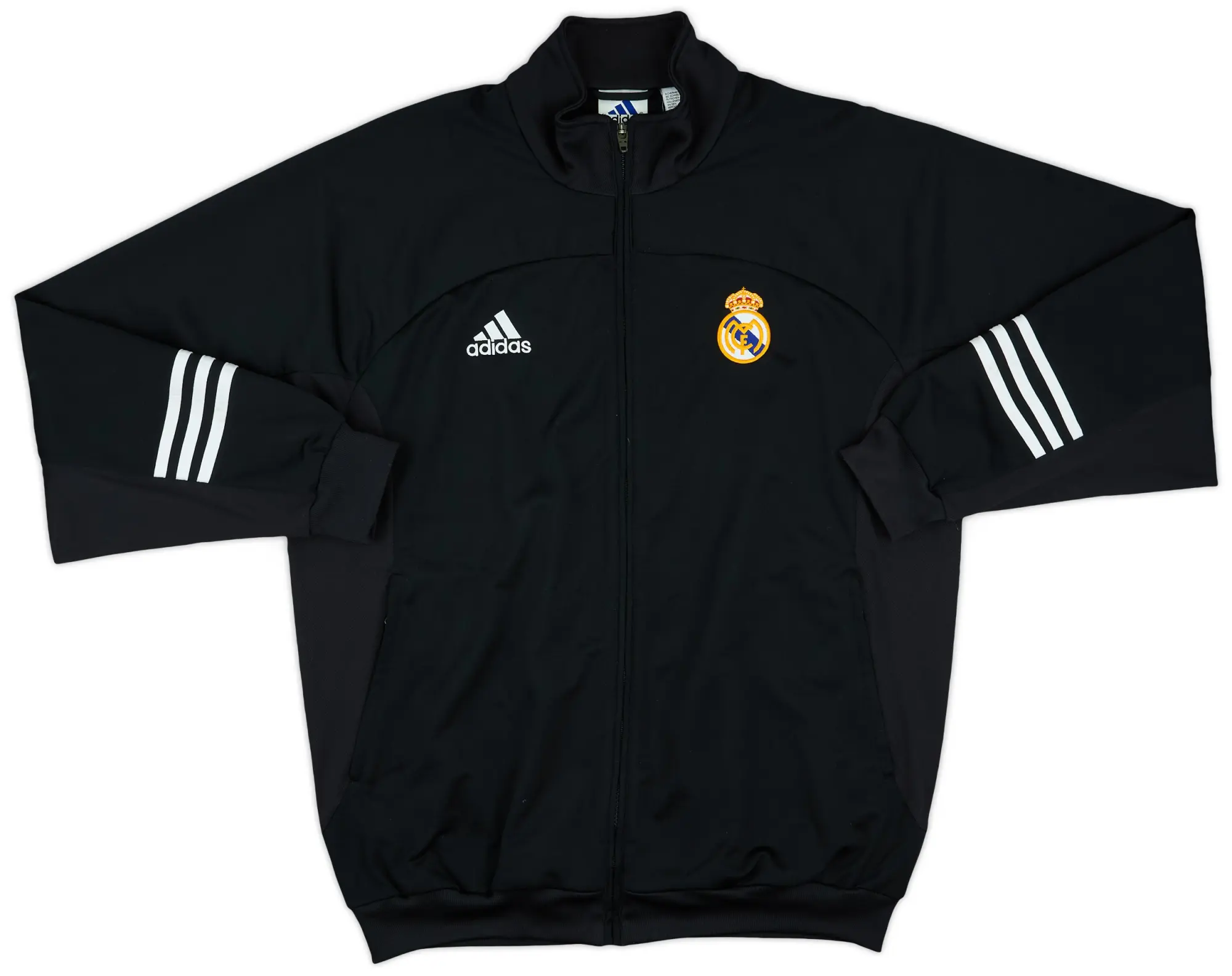 2002-03 Real Madrid adidas Track Jacket - 9/10 - (L/XL)
