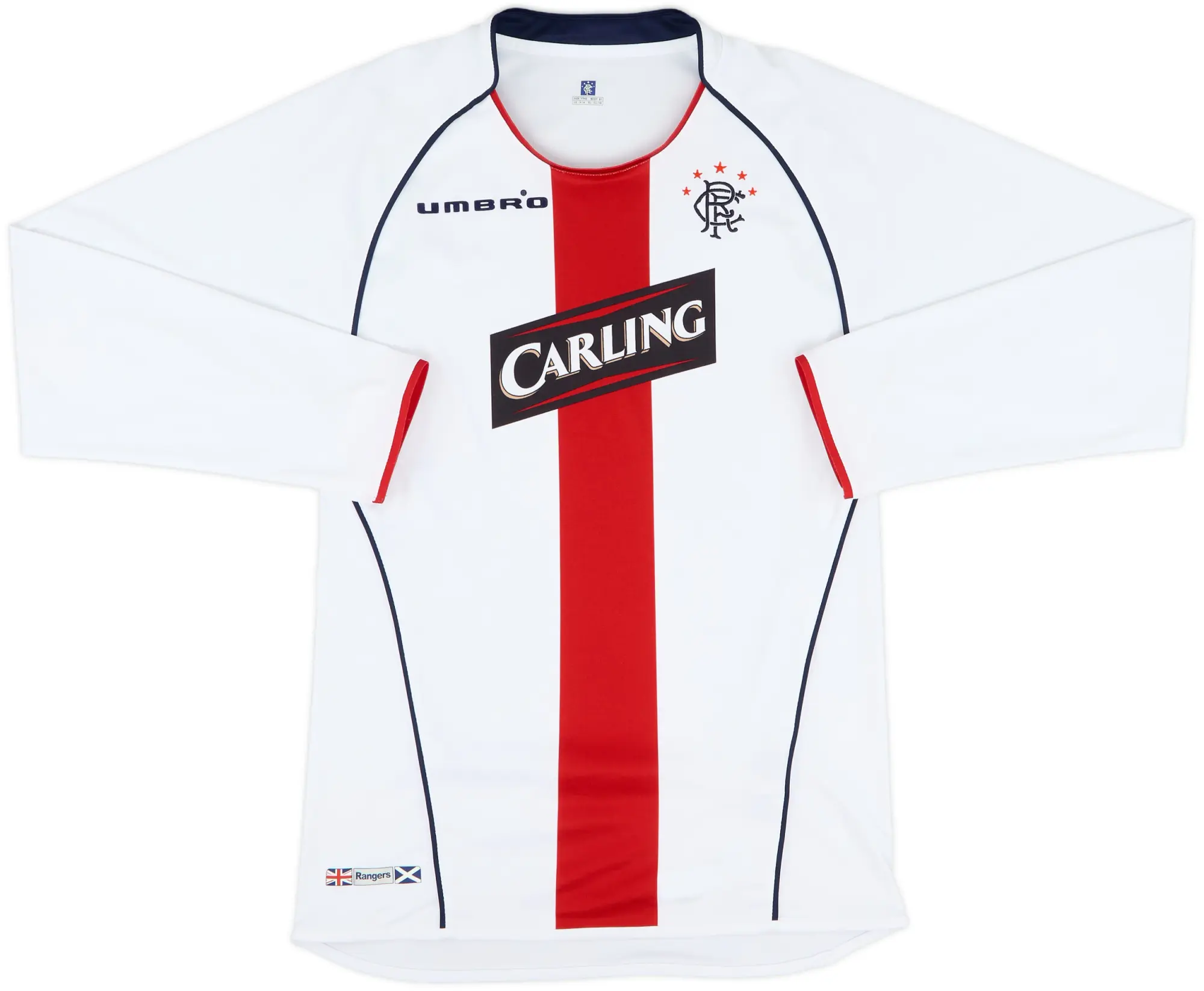 Umbro Rangers Boys LS Away Shirt 2005/06