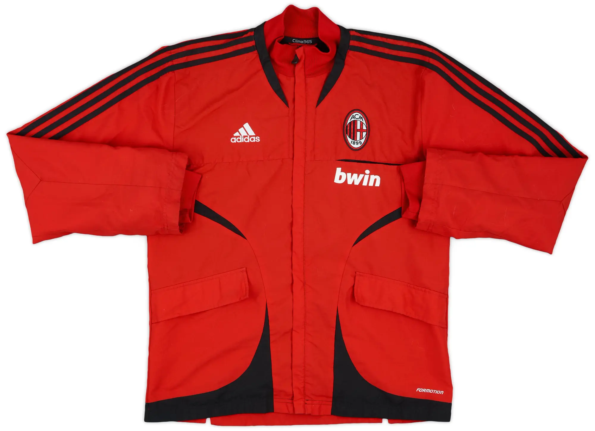 2007-08 AC Milan adidas Formotion Track Jacket - 9/10 - (M)