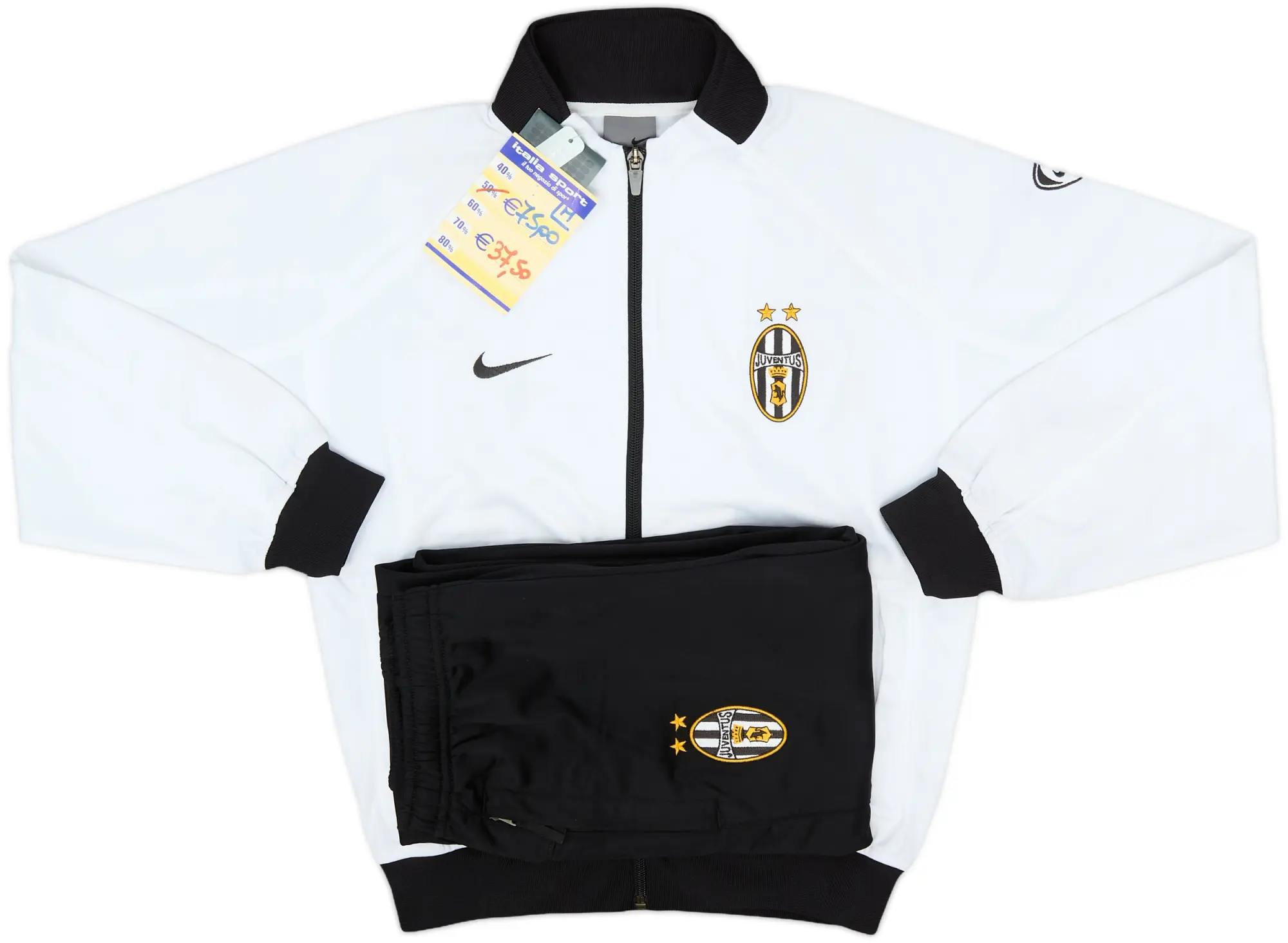 2003-04 Juventus Nike Tracksuit (M.Boys)