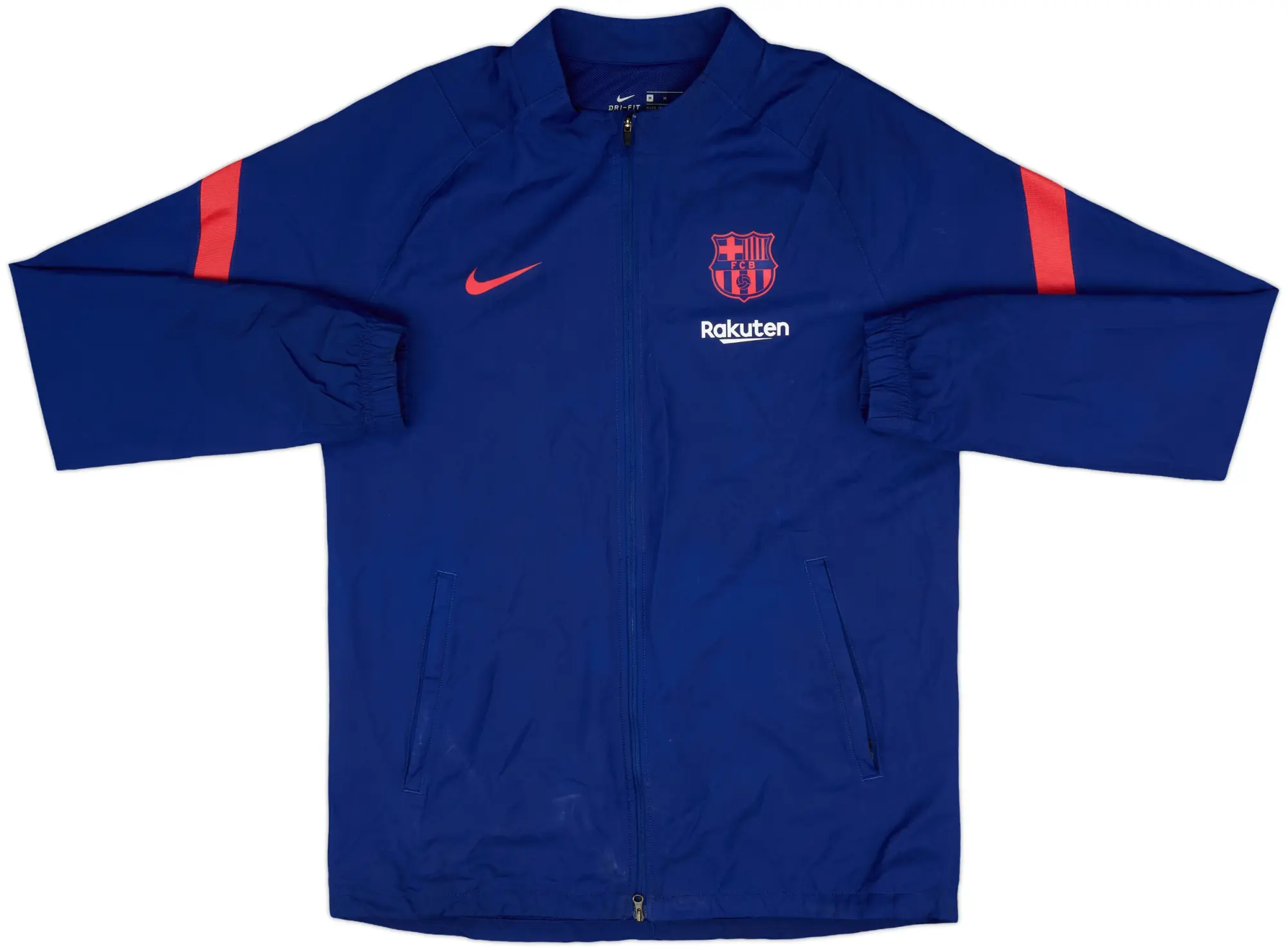 2021-22 Barcelona Nike Rain Jacket - 7/10 - (M)