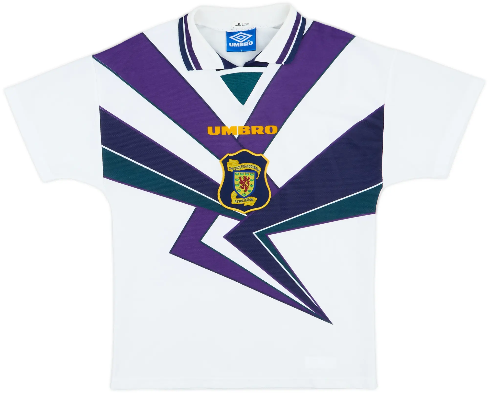 Umbro Scotland Mens SS Away Shirt 1995