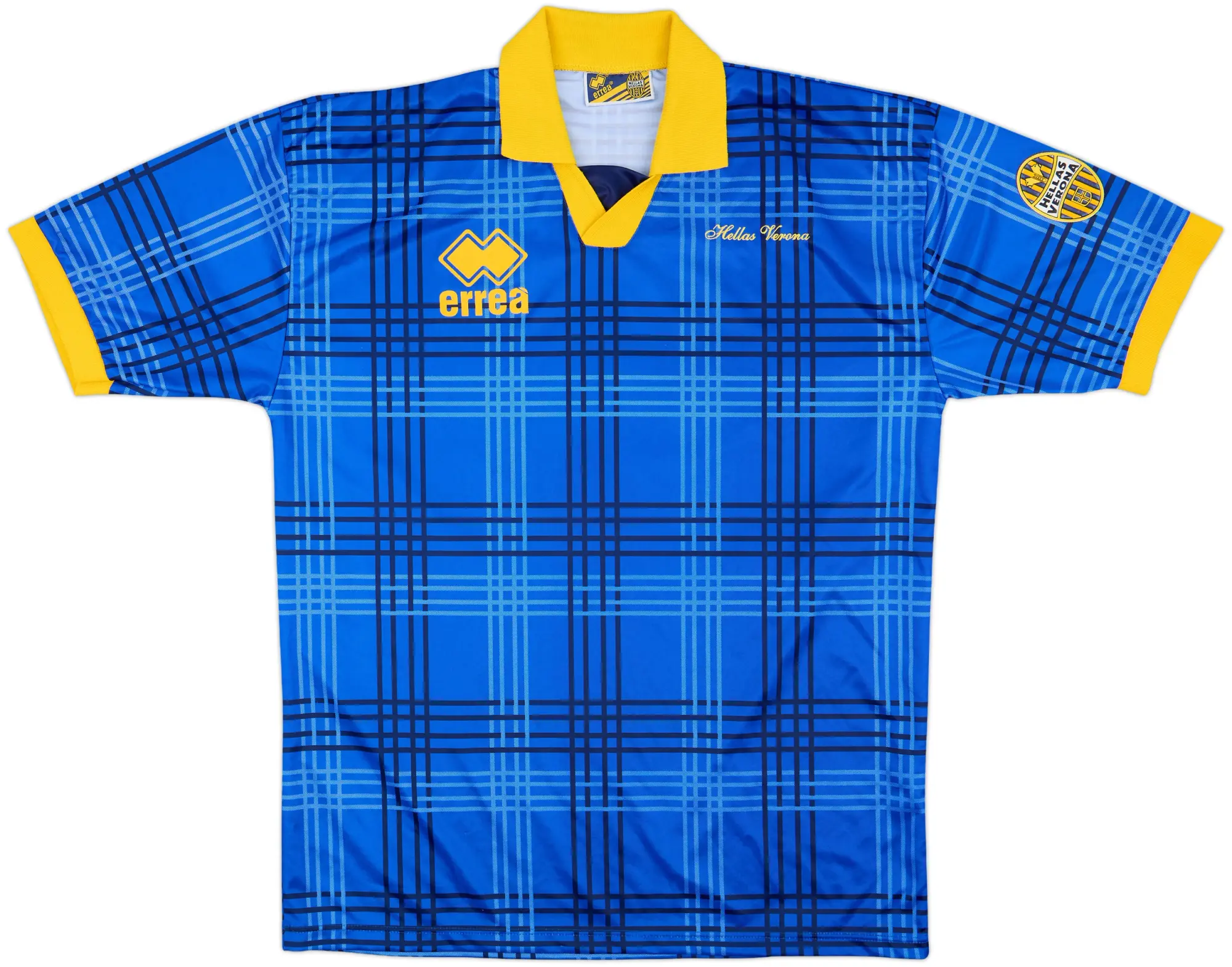 1995-96 Hellas Verona Errea Training Shirt #6 - 9/10 - (XL)