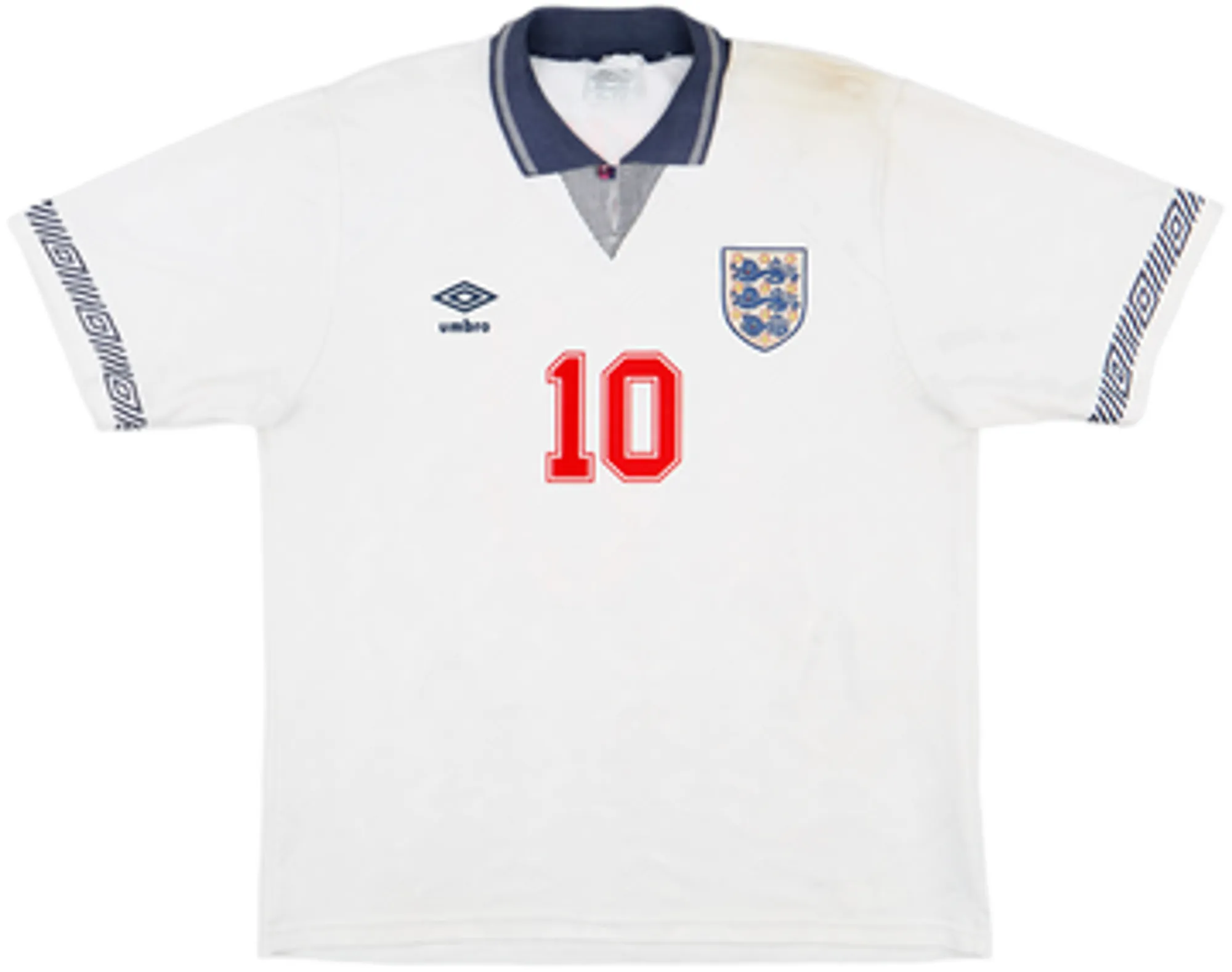 Umbro England Mens SS Home Shirt 1990