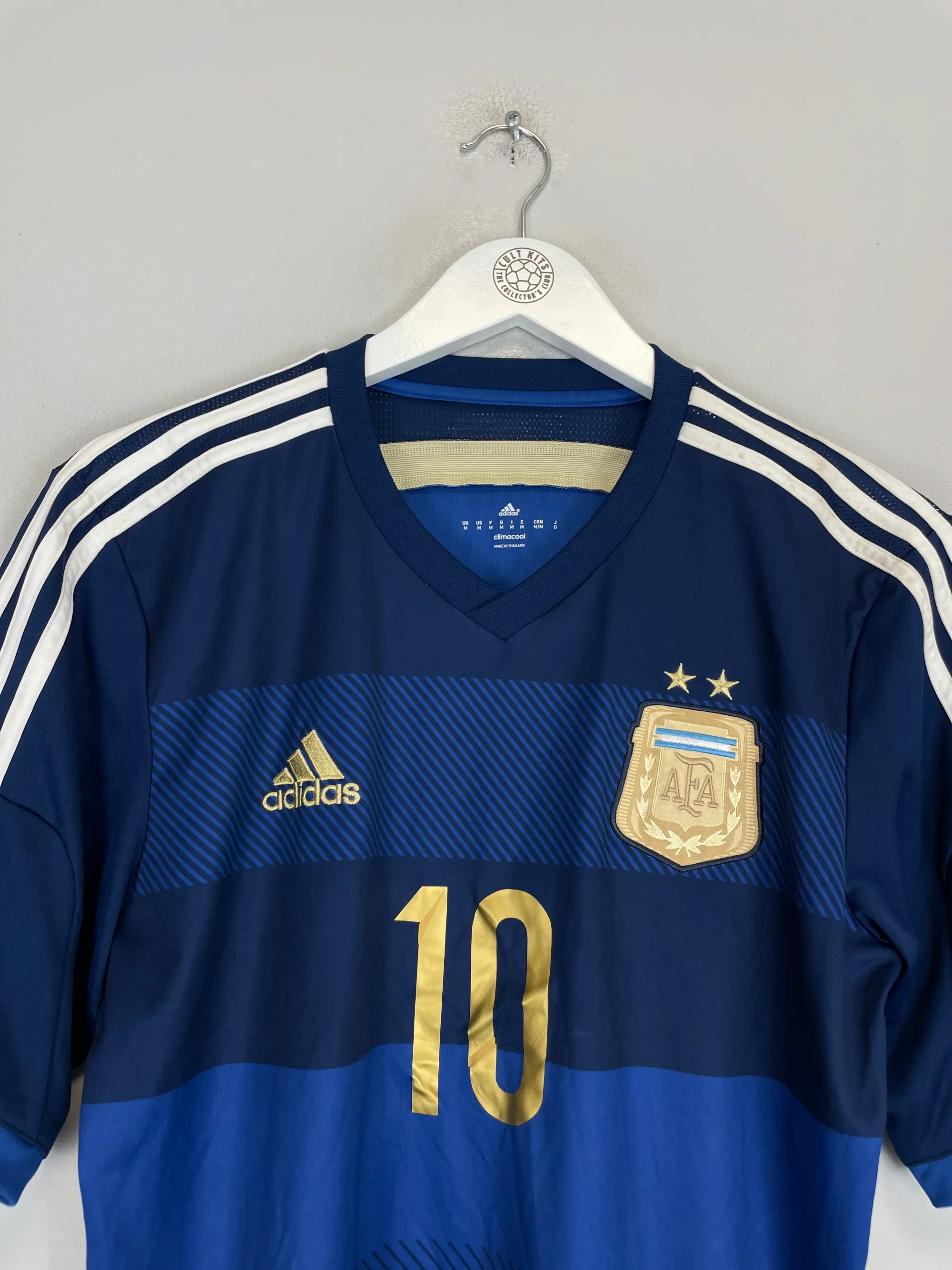 2013/14 ARGENTINA MESSI #10 AWAY SHIRT (M) ADIDAS | CULT KITS