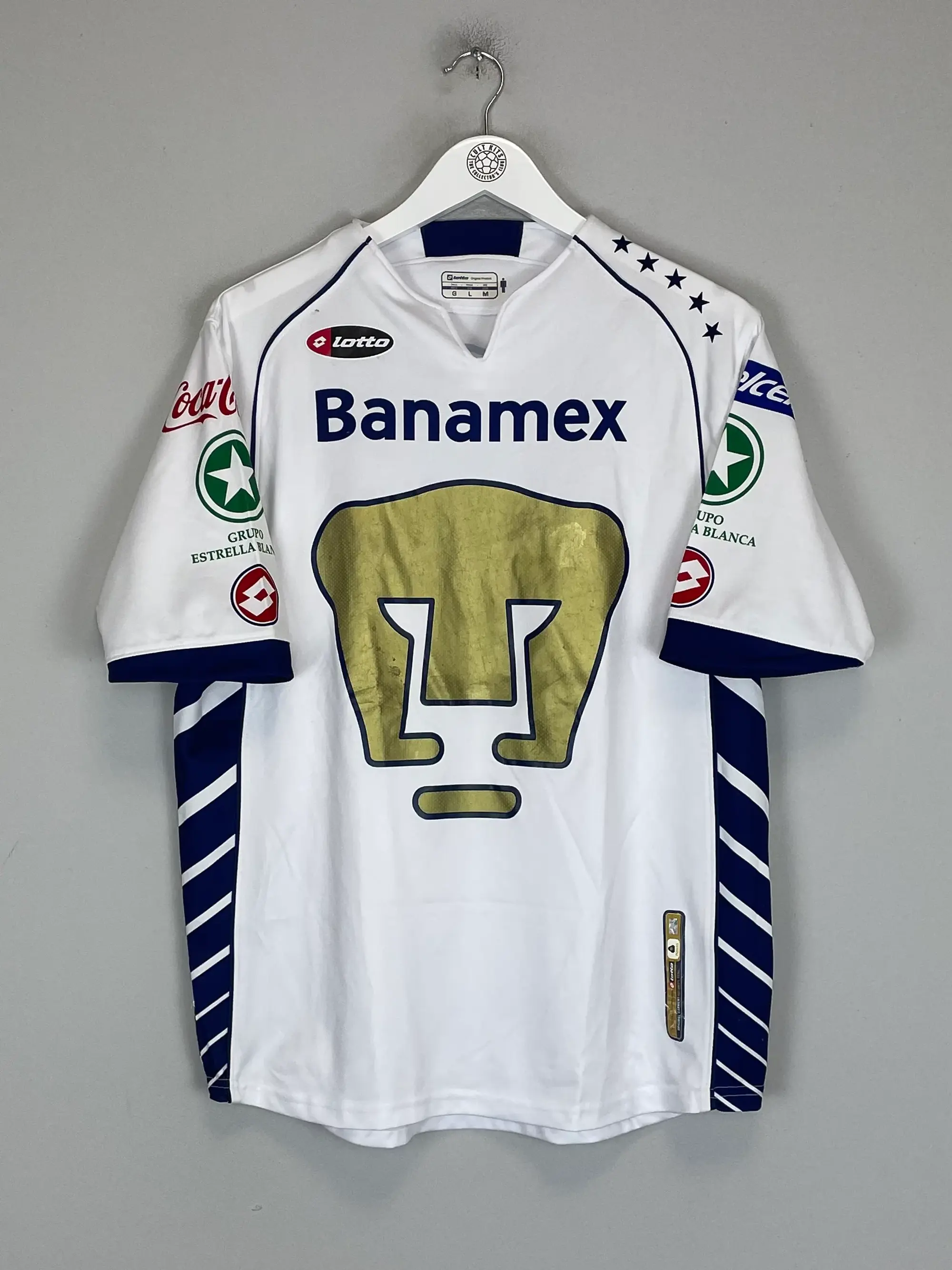 2005/06 UNAM PUMAS HOME SHIRT (M) LOTTO | CULT KITS