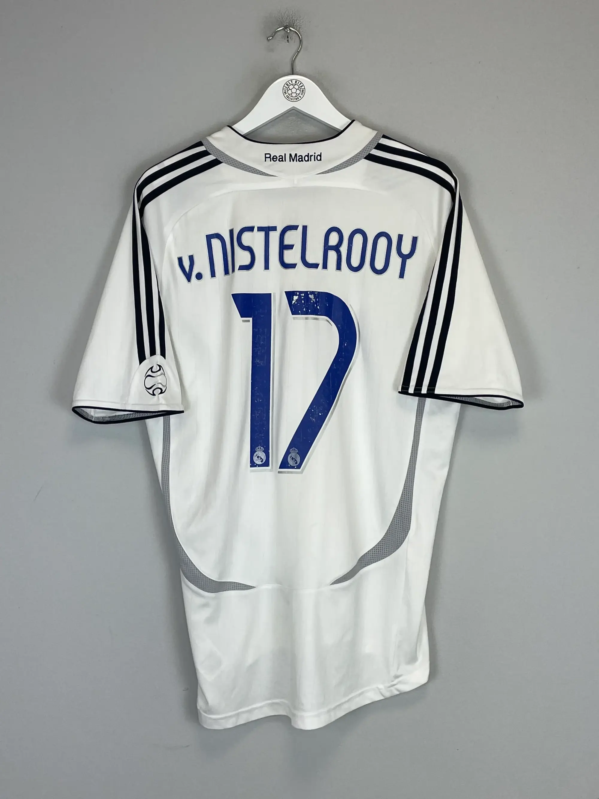 2006/07 REAL MADRID V.NISTELROOY #17 HOME SHIRT (L) ADIDAS | CULT KITS