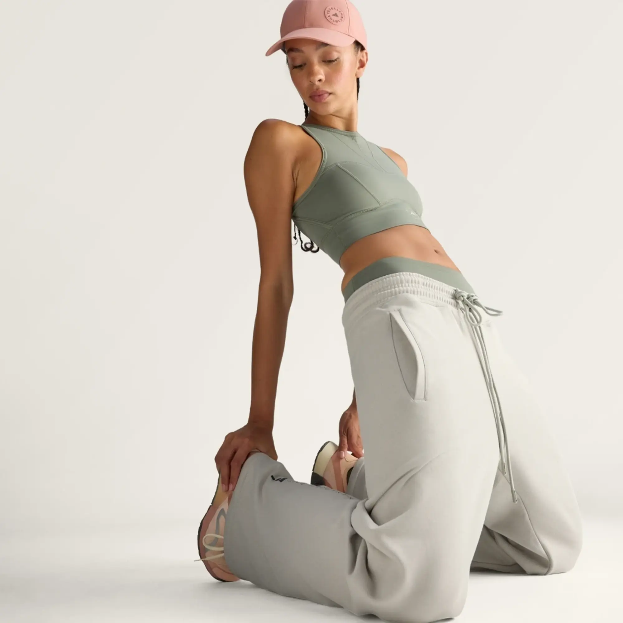 adidas adidas by Stella McCartney Straight Leg Joggers