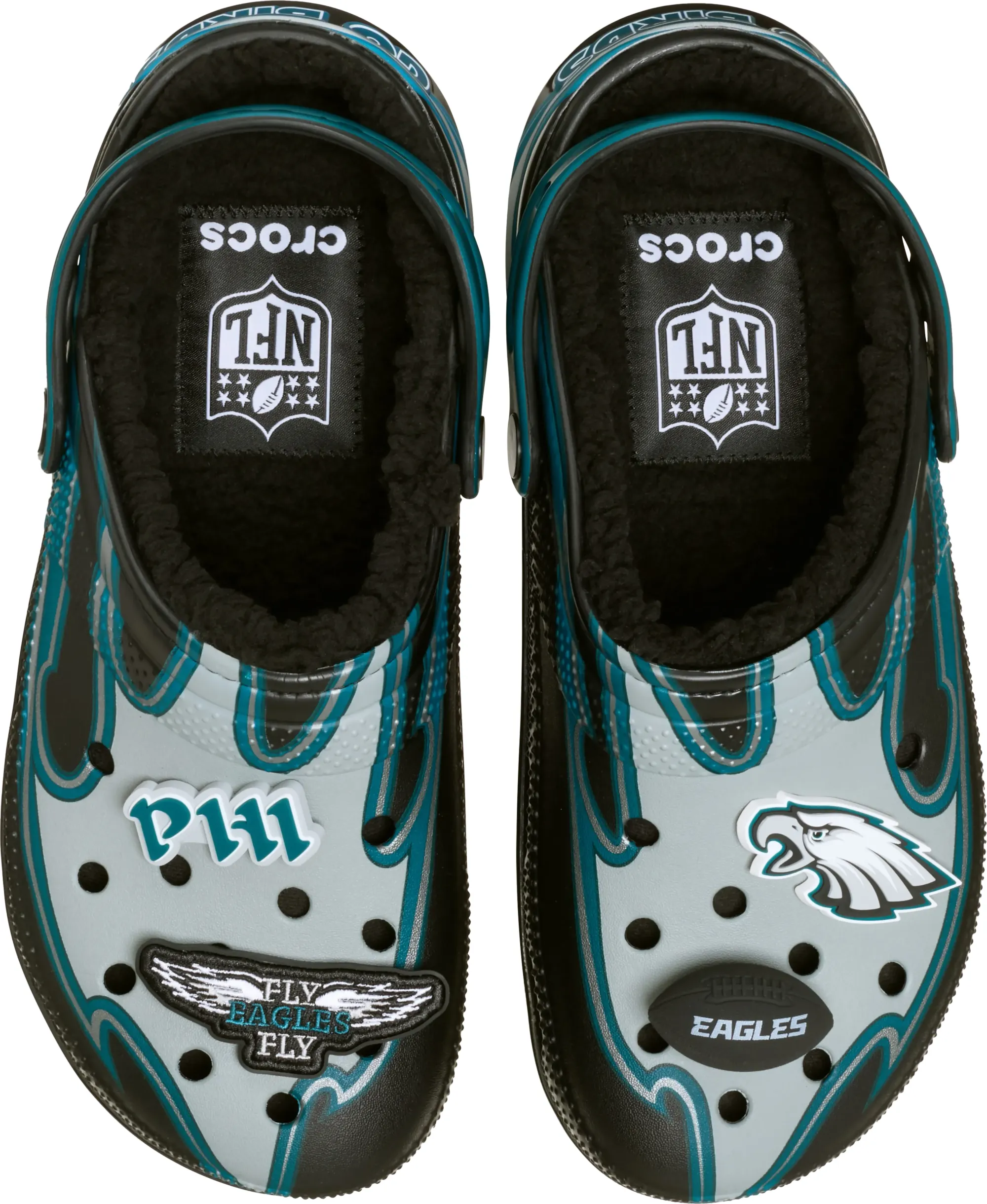 Crocs | | NFL Philadelphia Eagles Classic Lined | Clogs | Multi | W7/M6