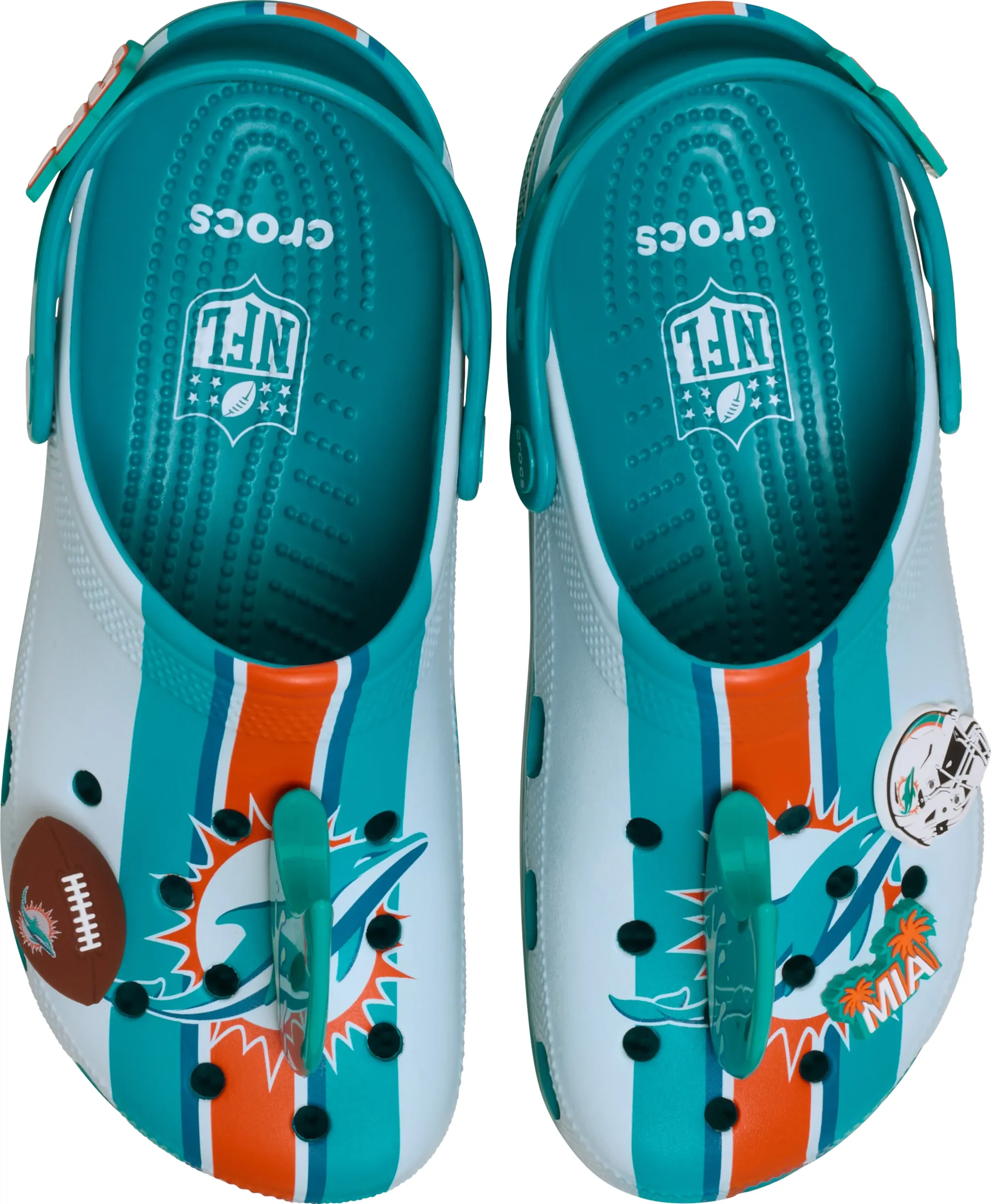 Crocs | | NFL Miami Dolphins Classic | Clogs | Multi | W7/M6