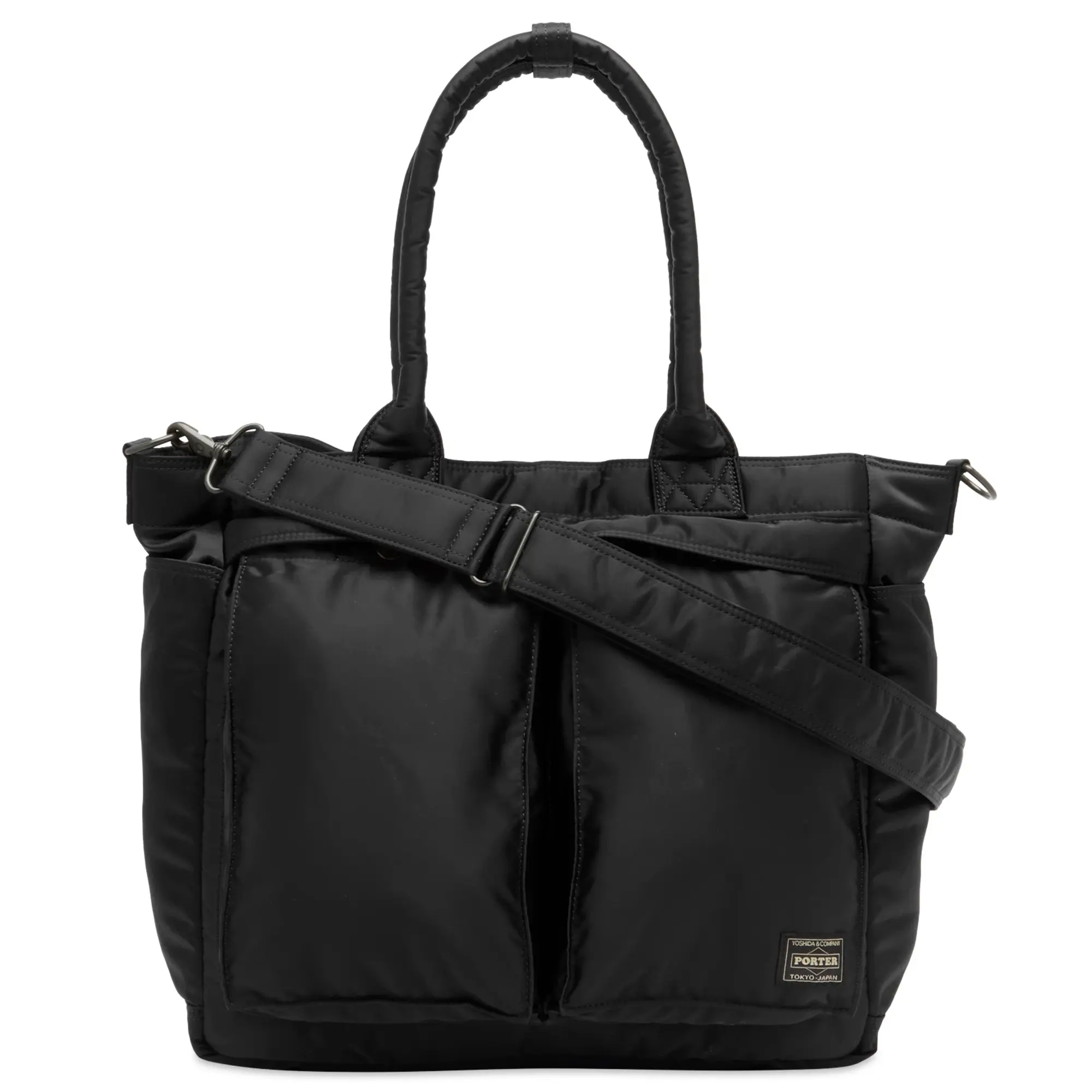 Porter-Yoshida & Co. Tanker Tote Bag - Medium Black