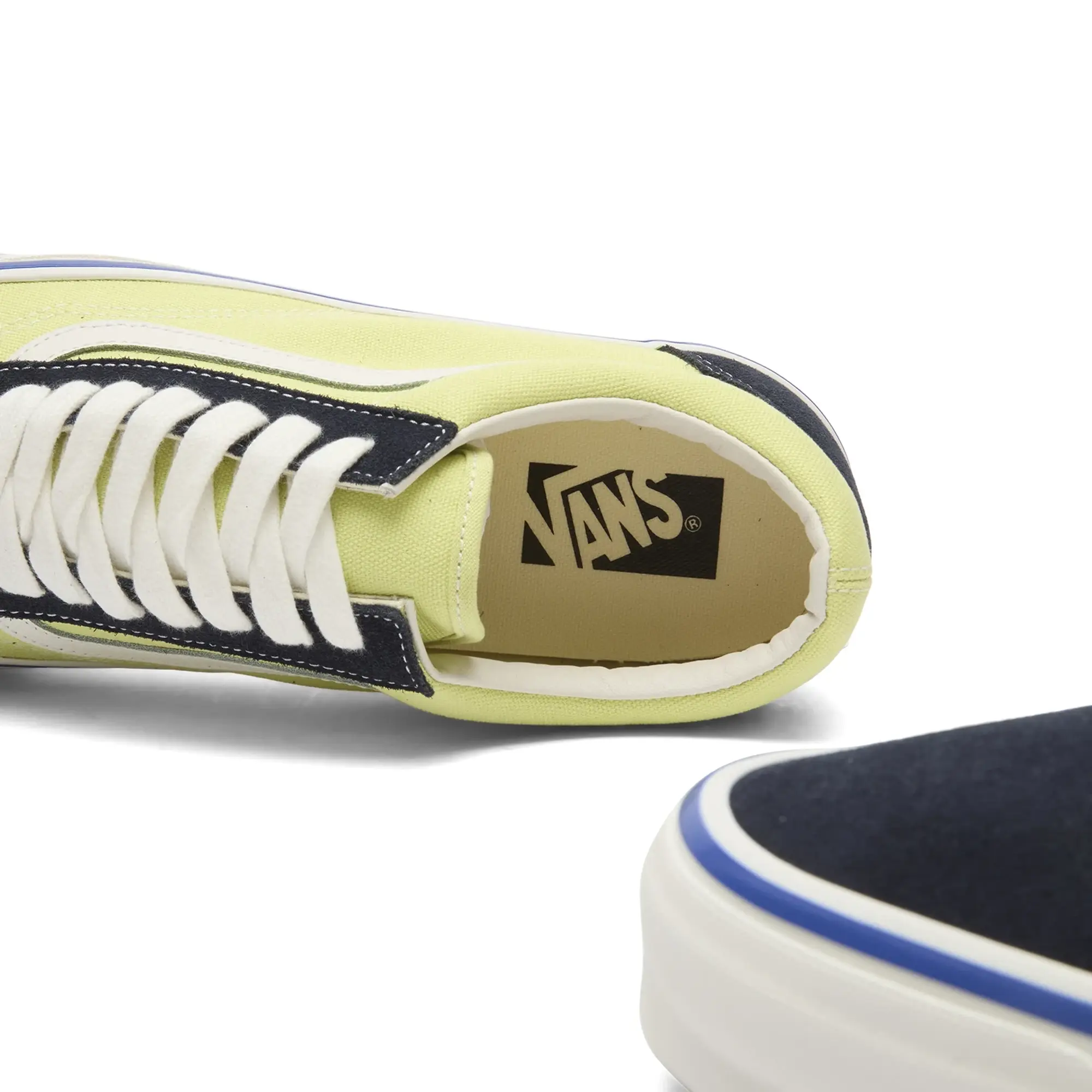 Vans LX Old Skool sneaker Nineties Navy/Lime
