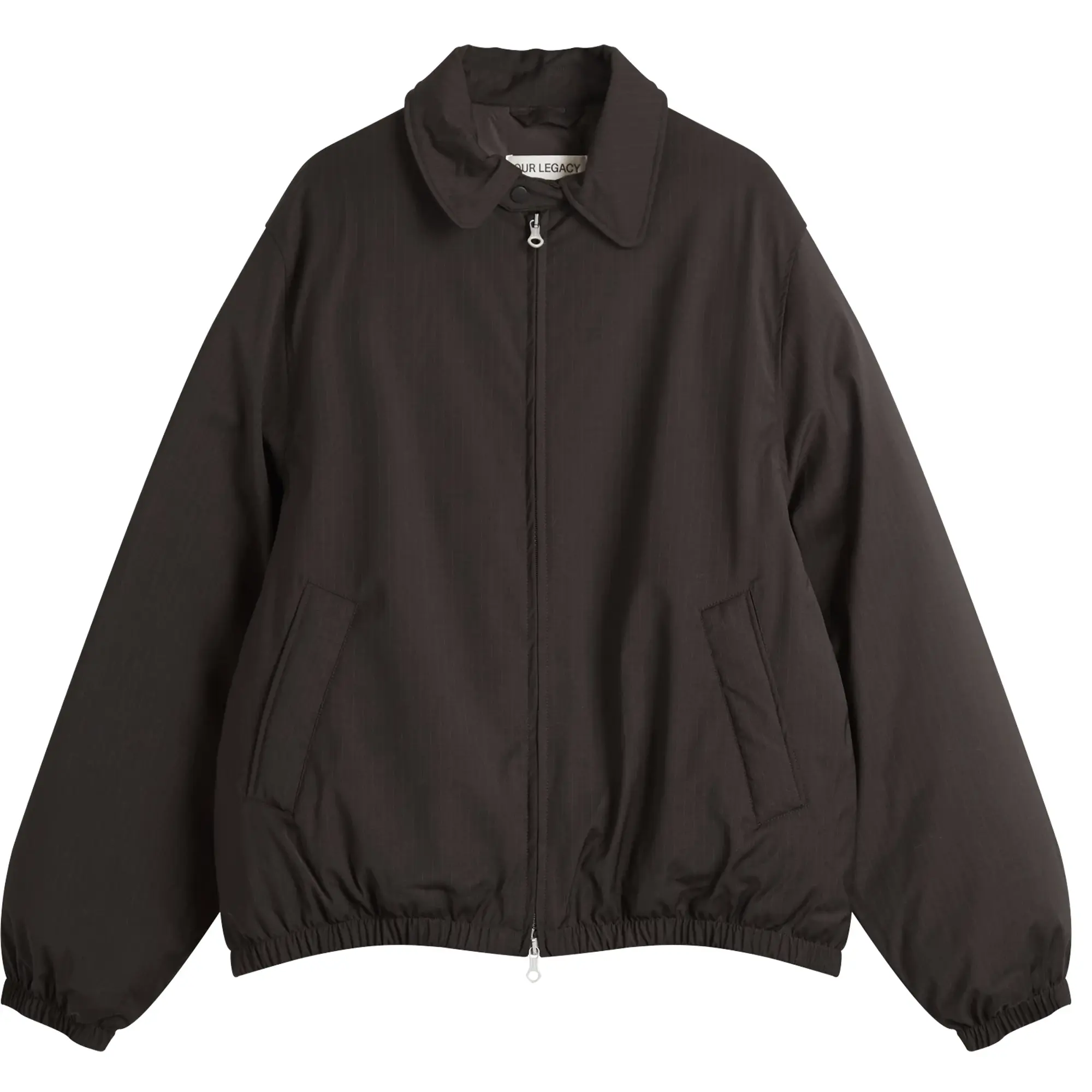 Our Legacy Men's Avenue Padded Jacket Churchill Stripe Membrane Wool