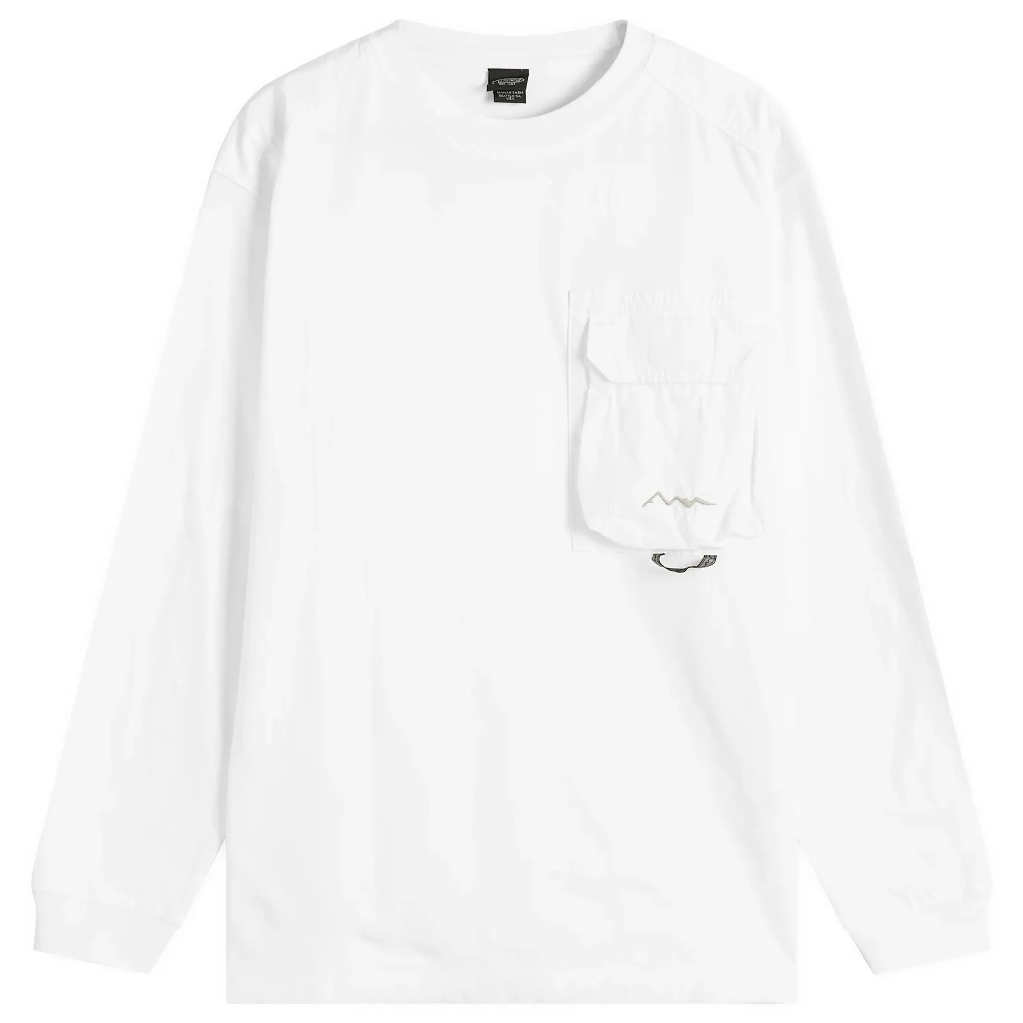 Manastash Men's Armor Long Sleeve Top White