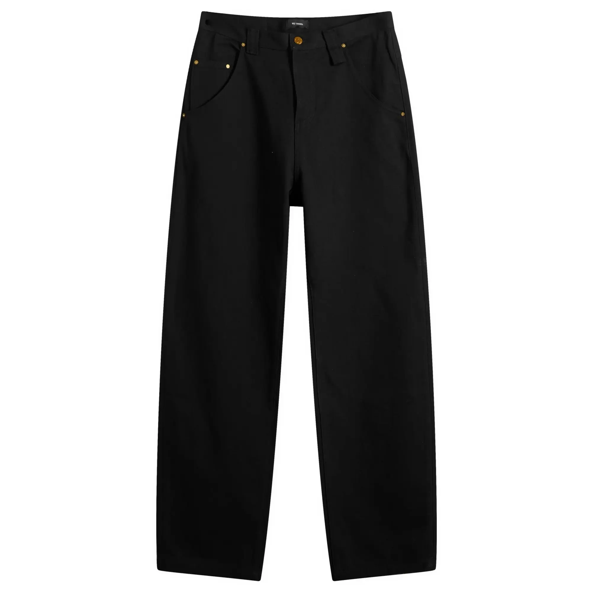 Willy Chavarria Men's Bad Boy Jean Black