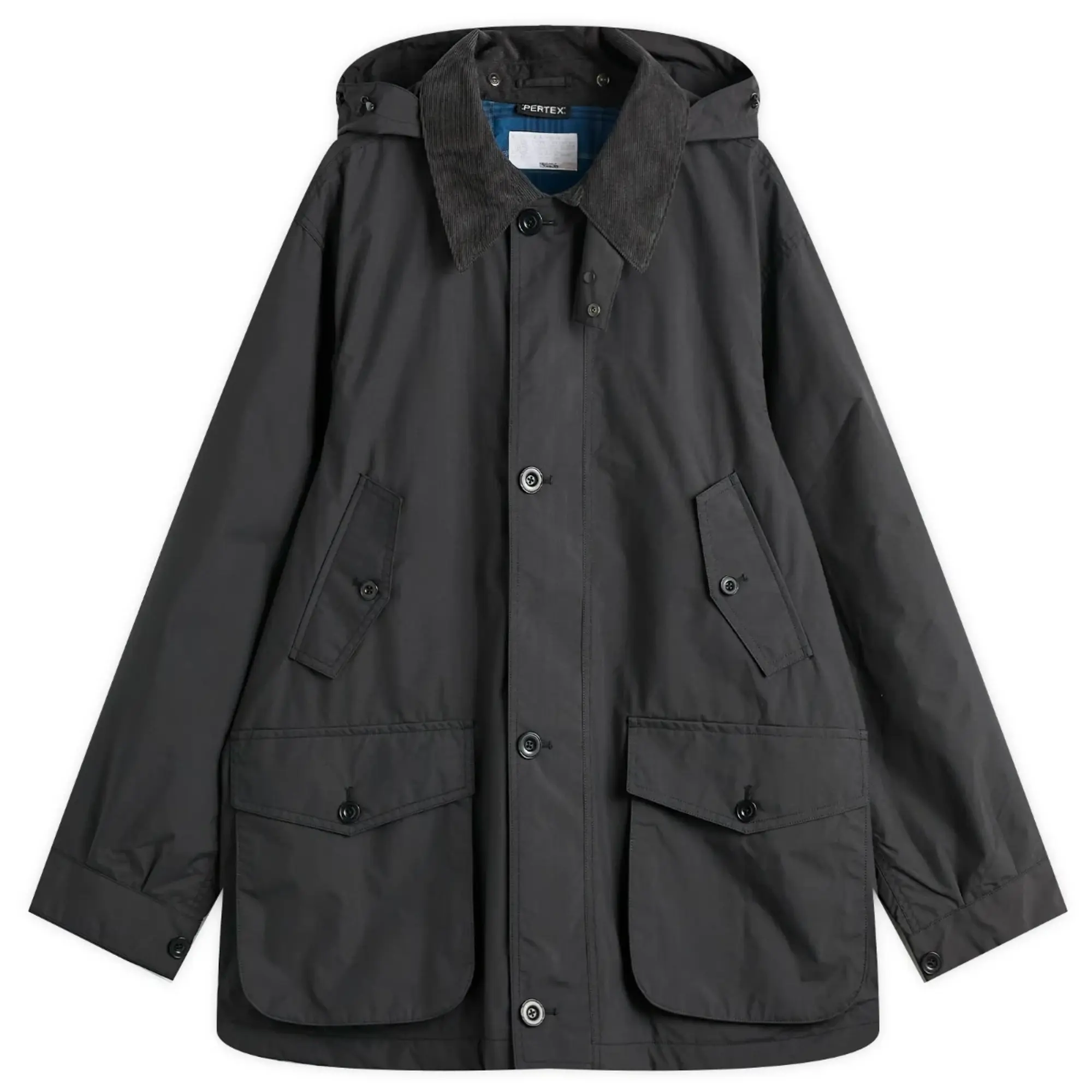 Nanamica Men's 2L Pertex Unlimited Field Jacket Black