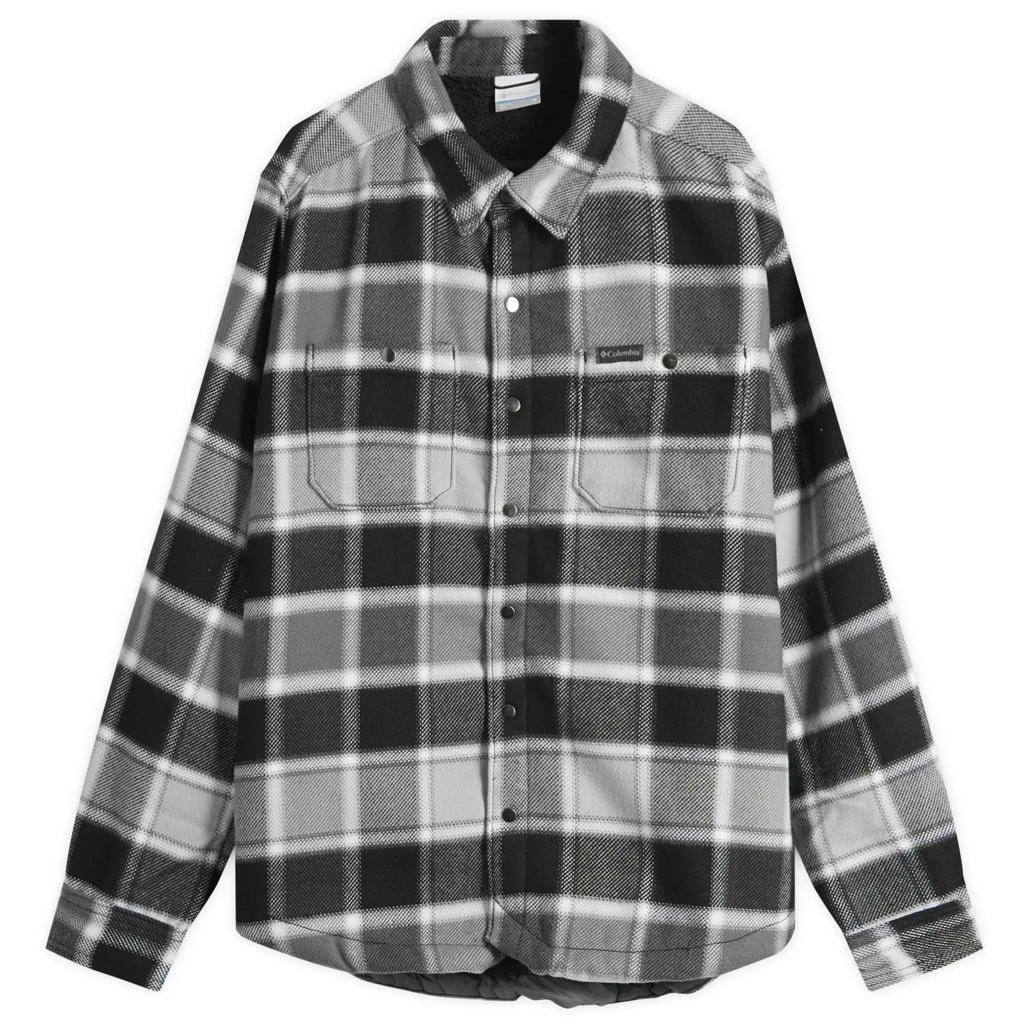Columbia Men's Windward™ II Shirt Jacket Black Trapper Windowpane