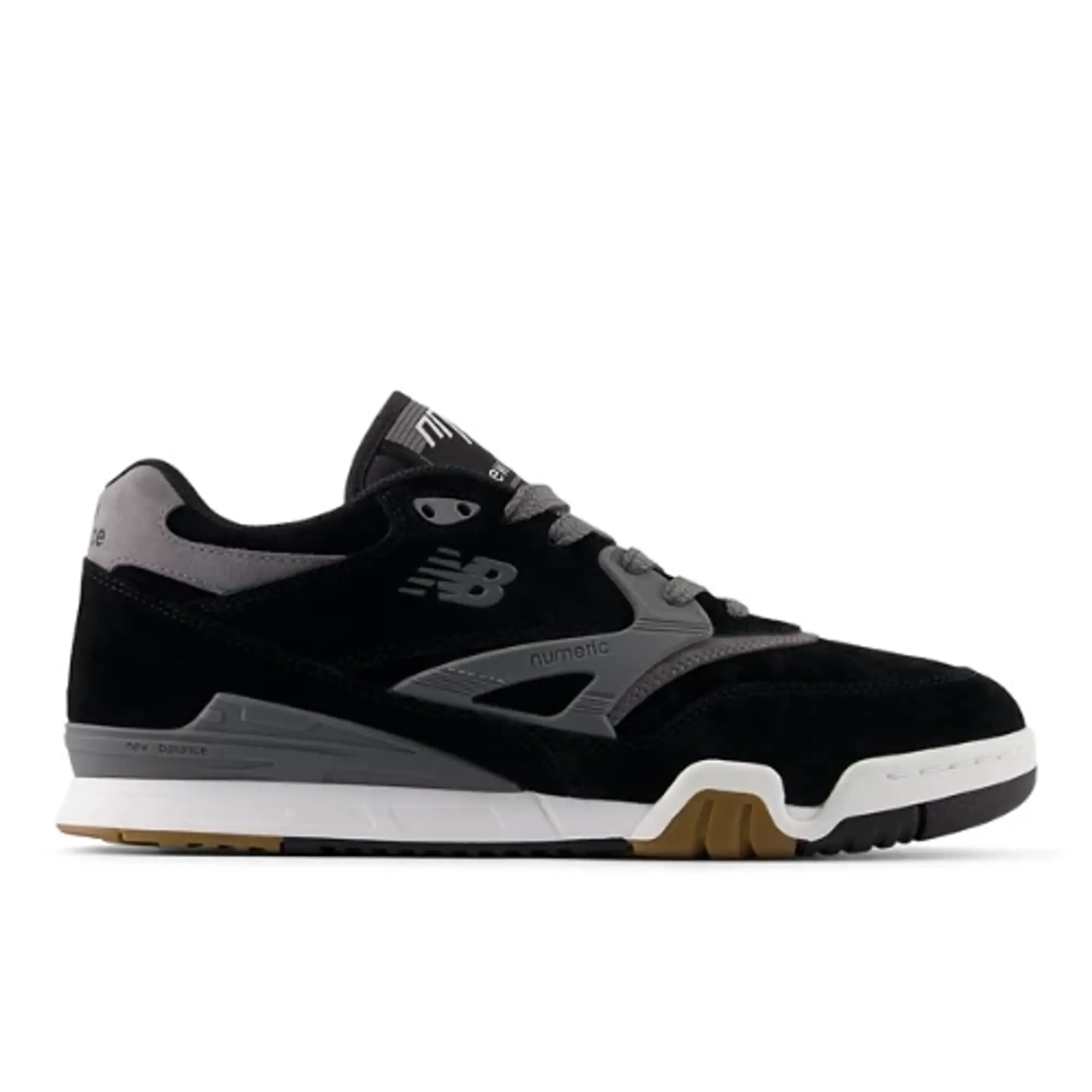 New Balance Unisex NB Numeric 770 in Black/Grey Suede/Mesh