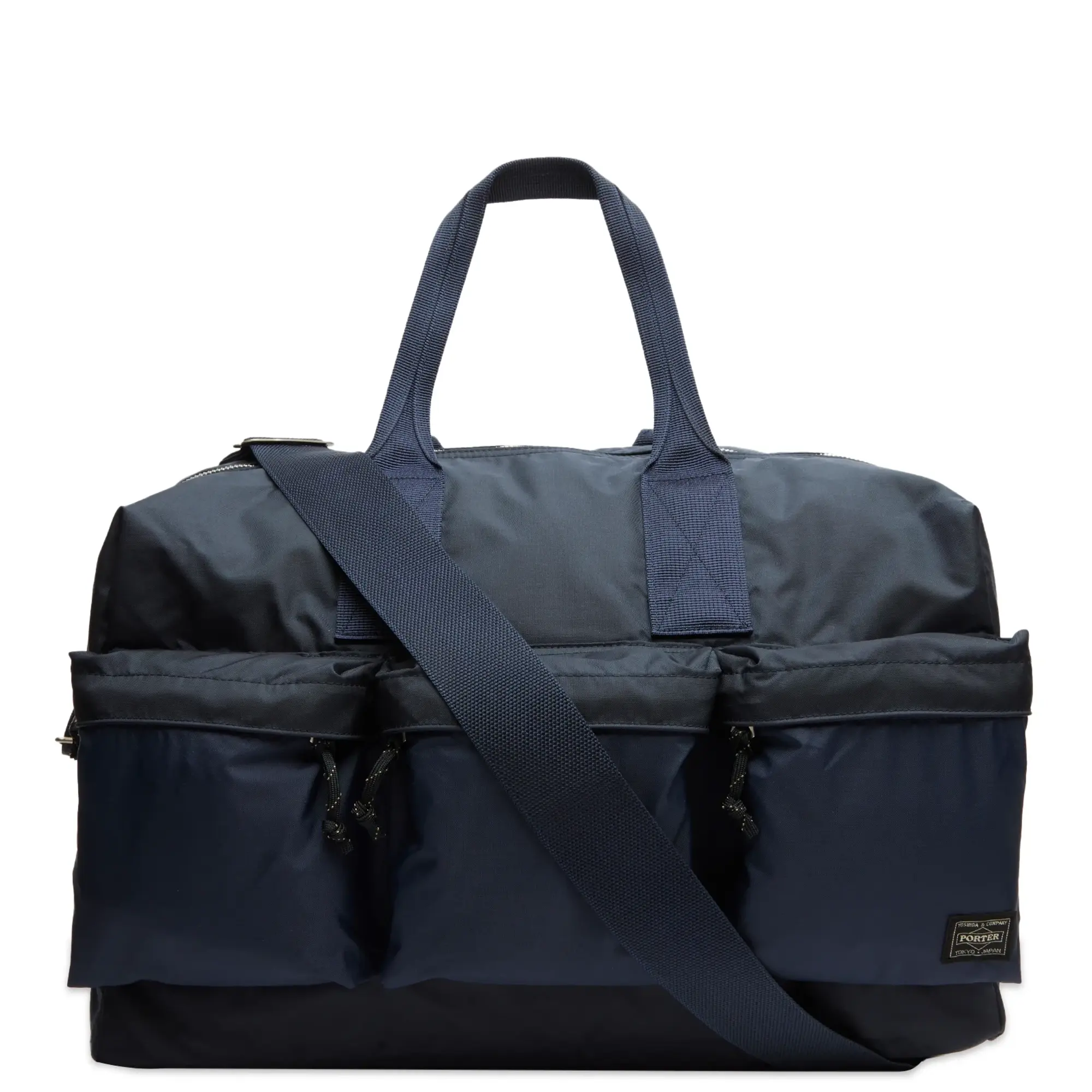 Porter-Yoshida & Co. Force 2-Way Duffle Bag Navy