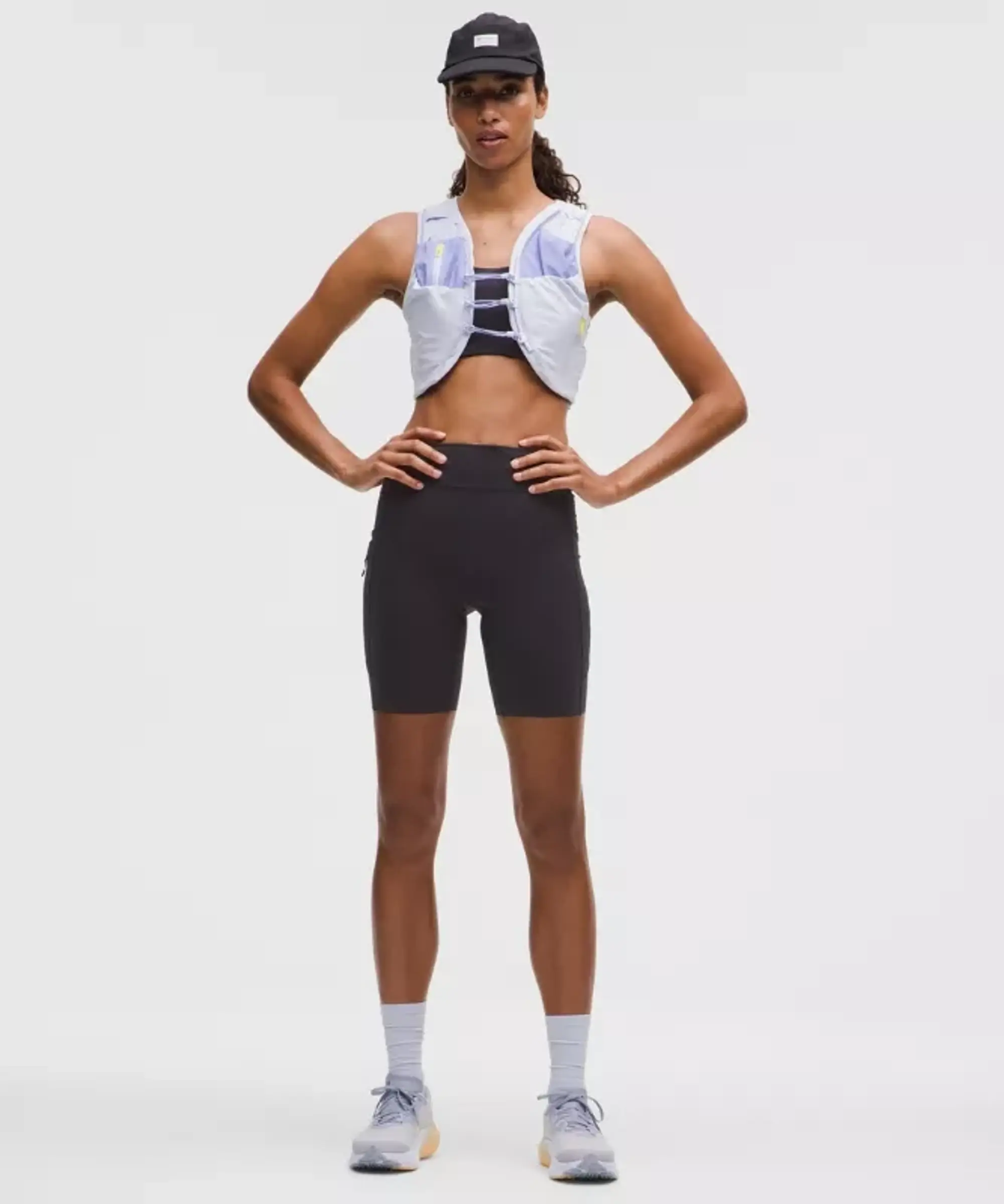lululemon – Women's Fast and Free Shorts Light – 8" – Color Black – Size 6